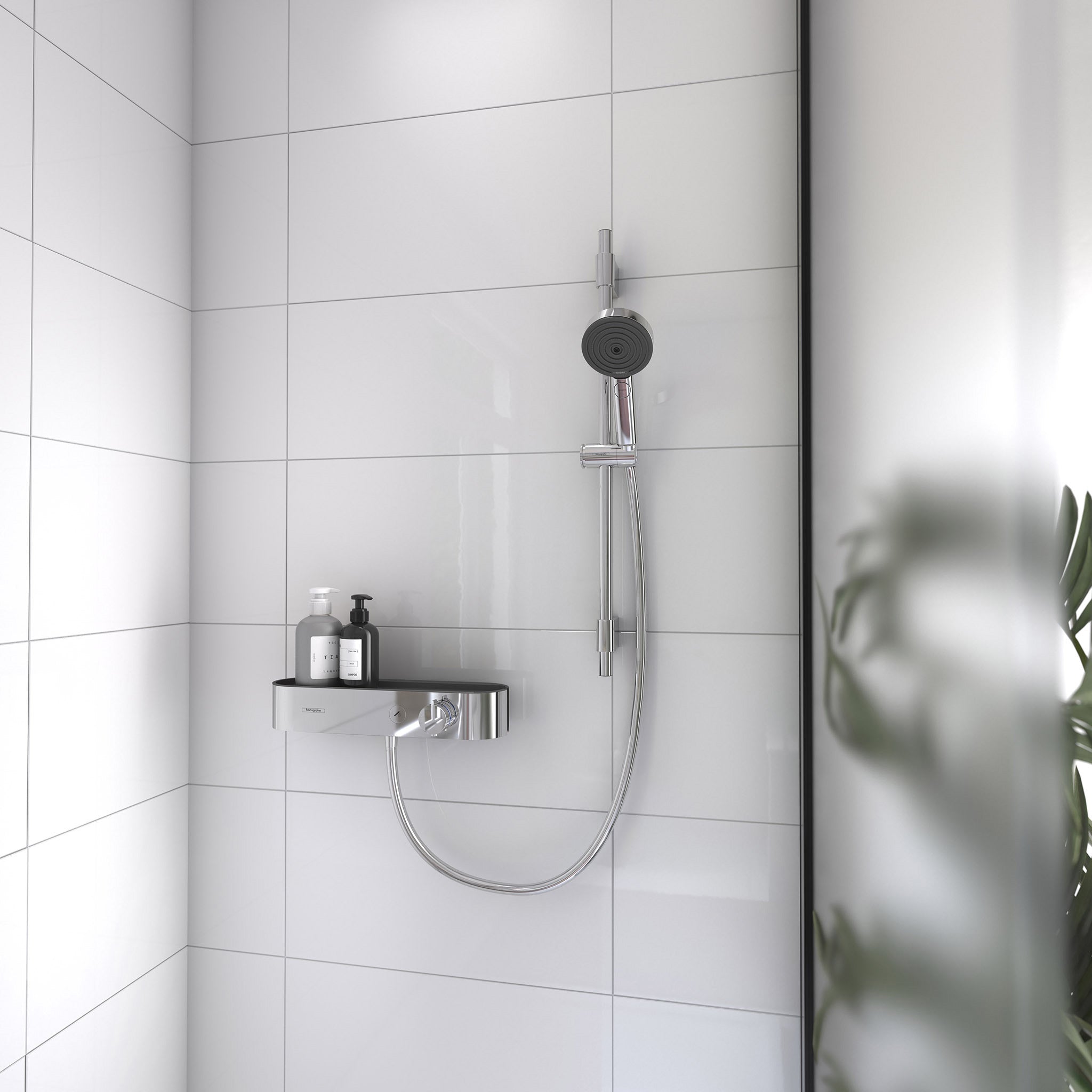 Hansgrohe Pulsify Select S brusersæt 3jet EcoSmart, krom