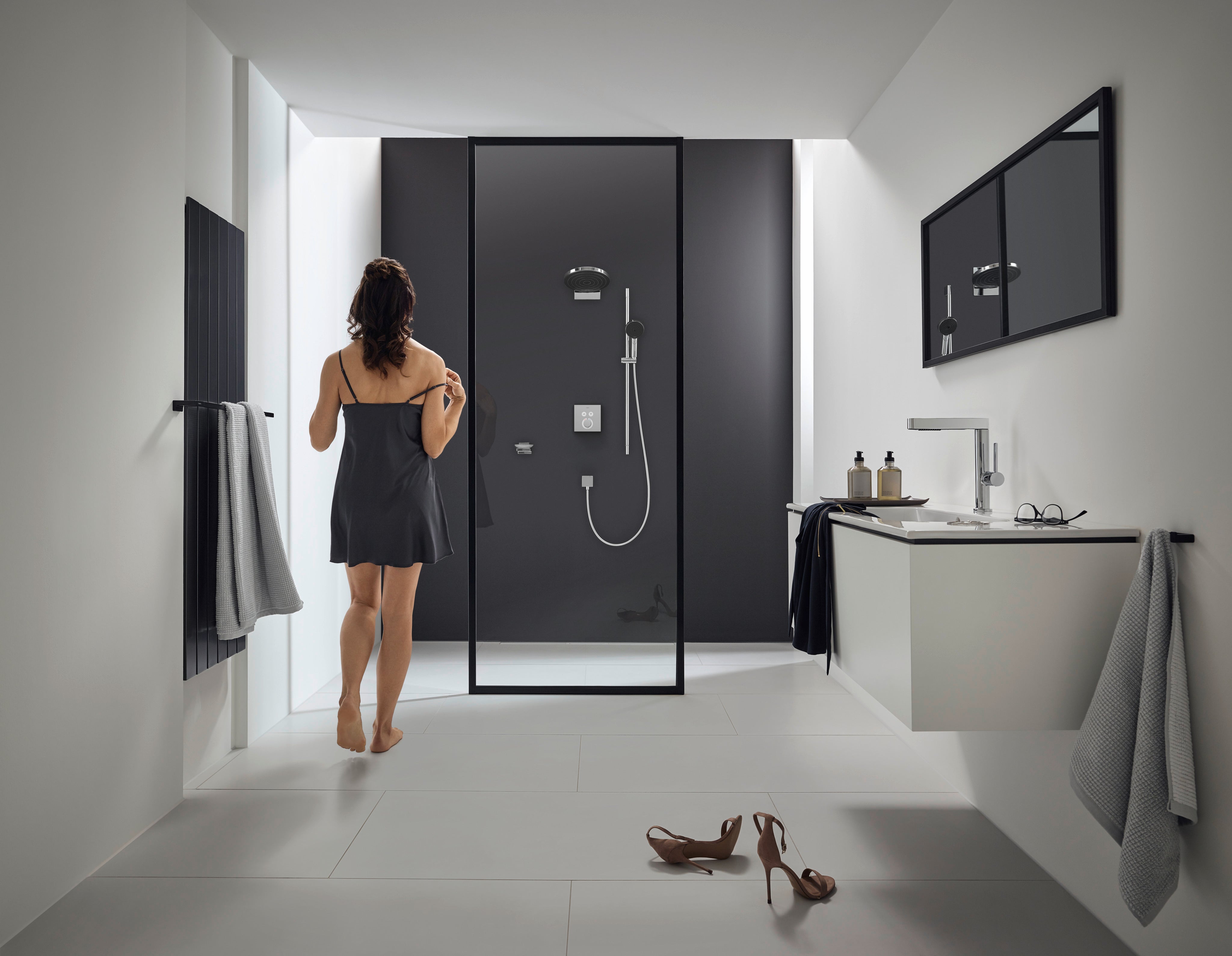 Hansgrohe Pulsify Select S brusersæt 3jet EcoSmart, krom