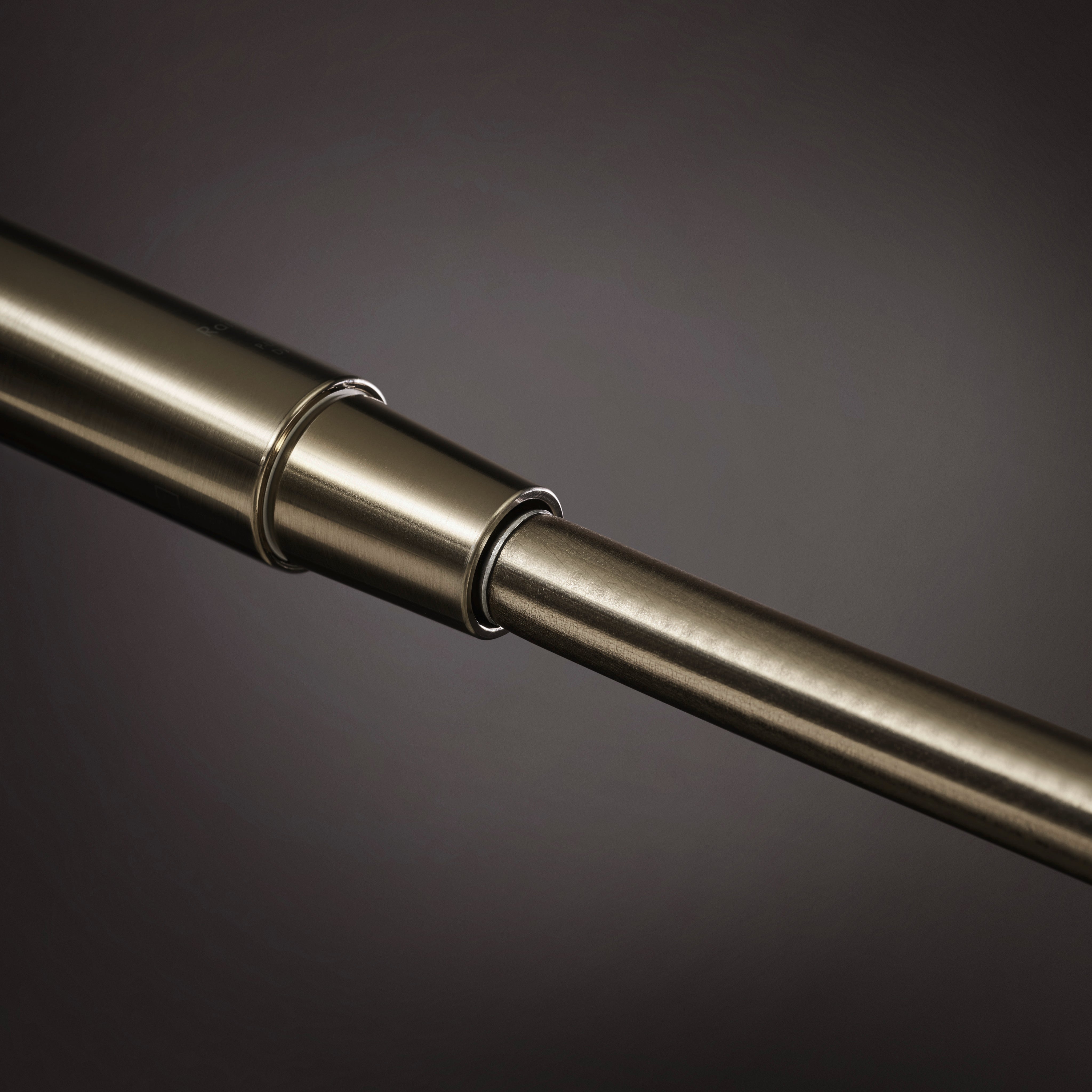 hansgrohe Isiflex'B bruserslange 1600 mm, børstet bronze