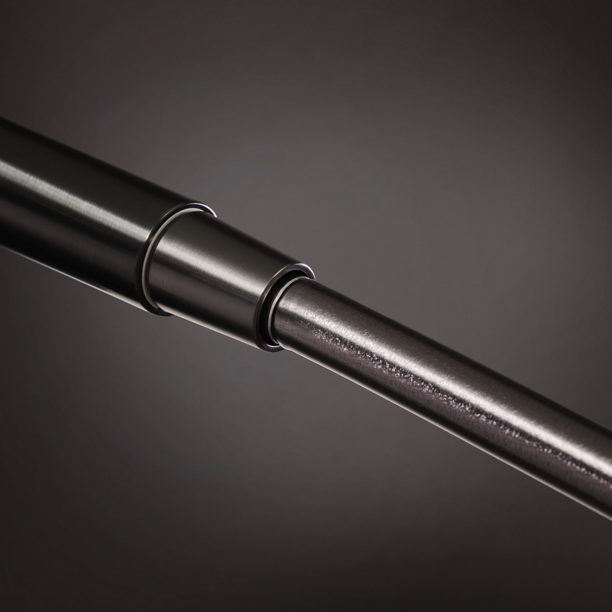 hansgrohe Isiflex'B bruserslange 1600 mm, børstet sort krom