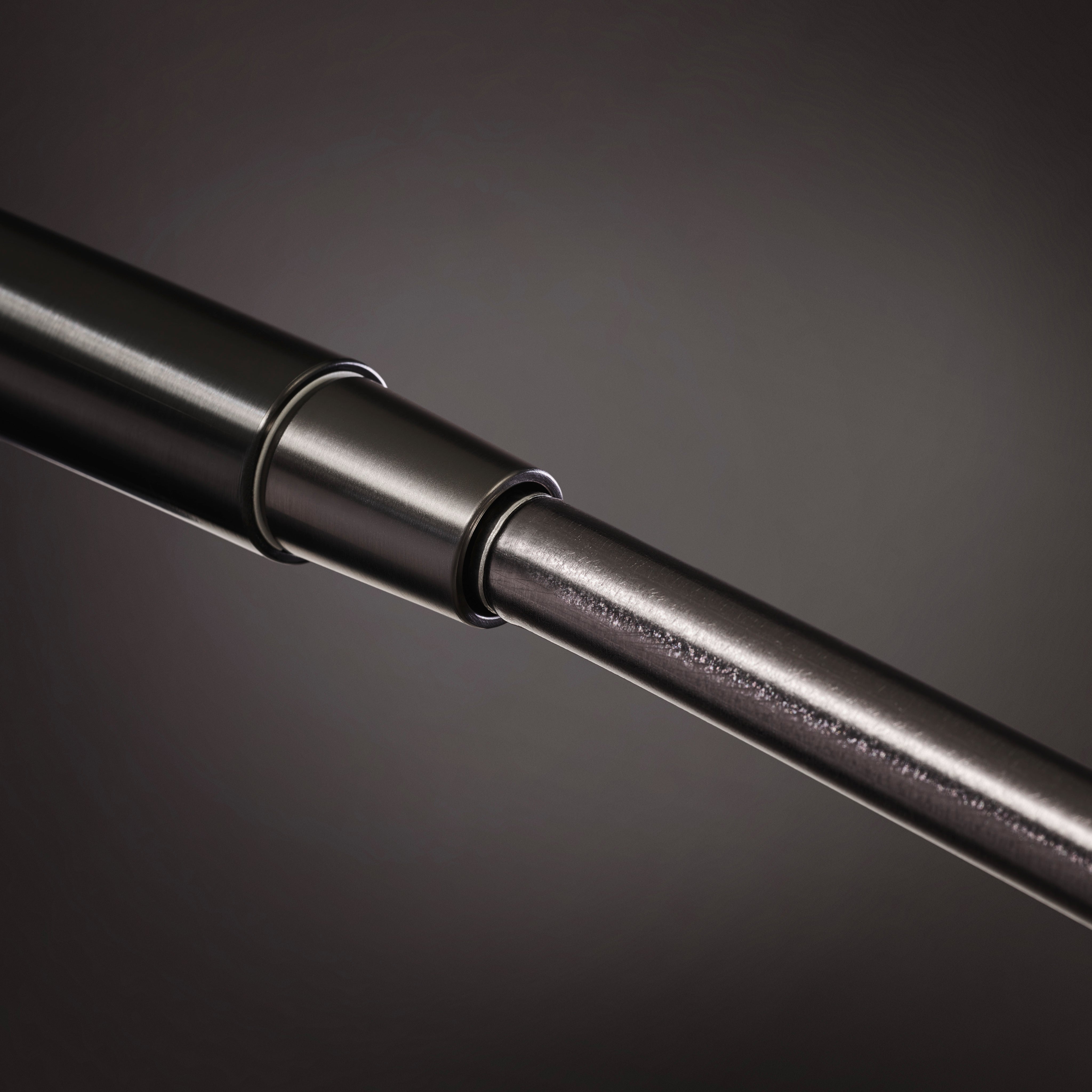 hansgrohe Isiflex'B bruserslange 1600 mm, børstet sort krom