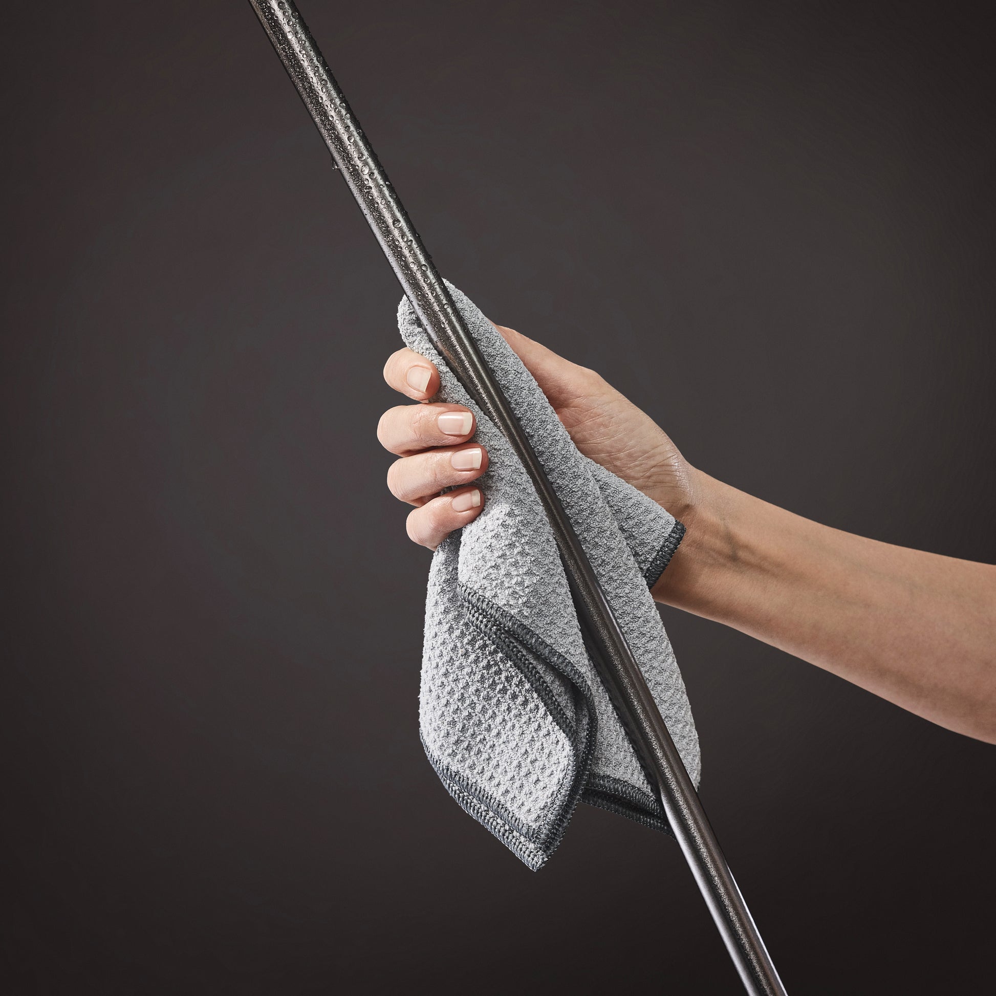 hansgrohe Isiflex'B bruserslange 1600 mm, børstet sort krom