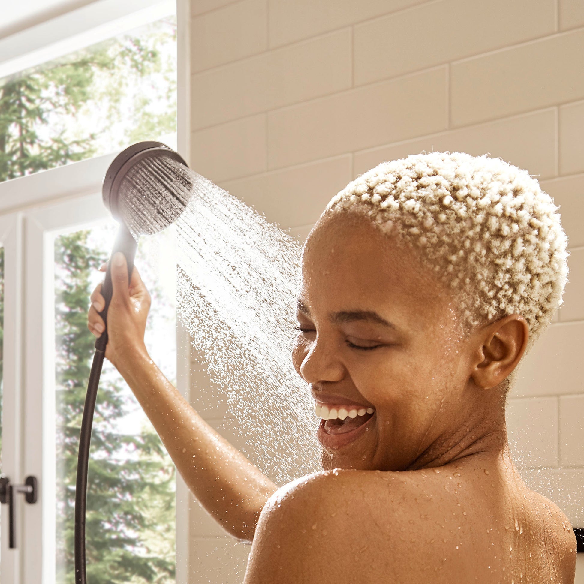 Hansgrohe Pulsify håndbruser ø105mm med 1jet, mat sort