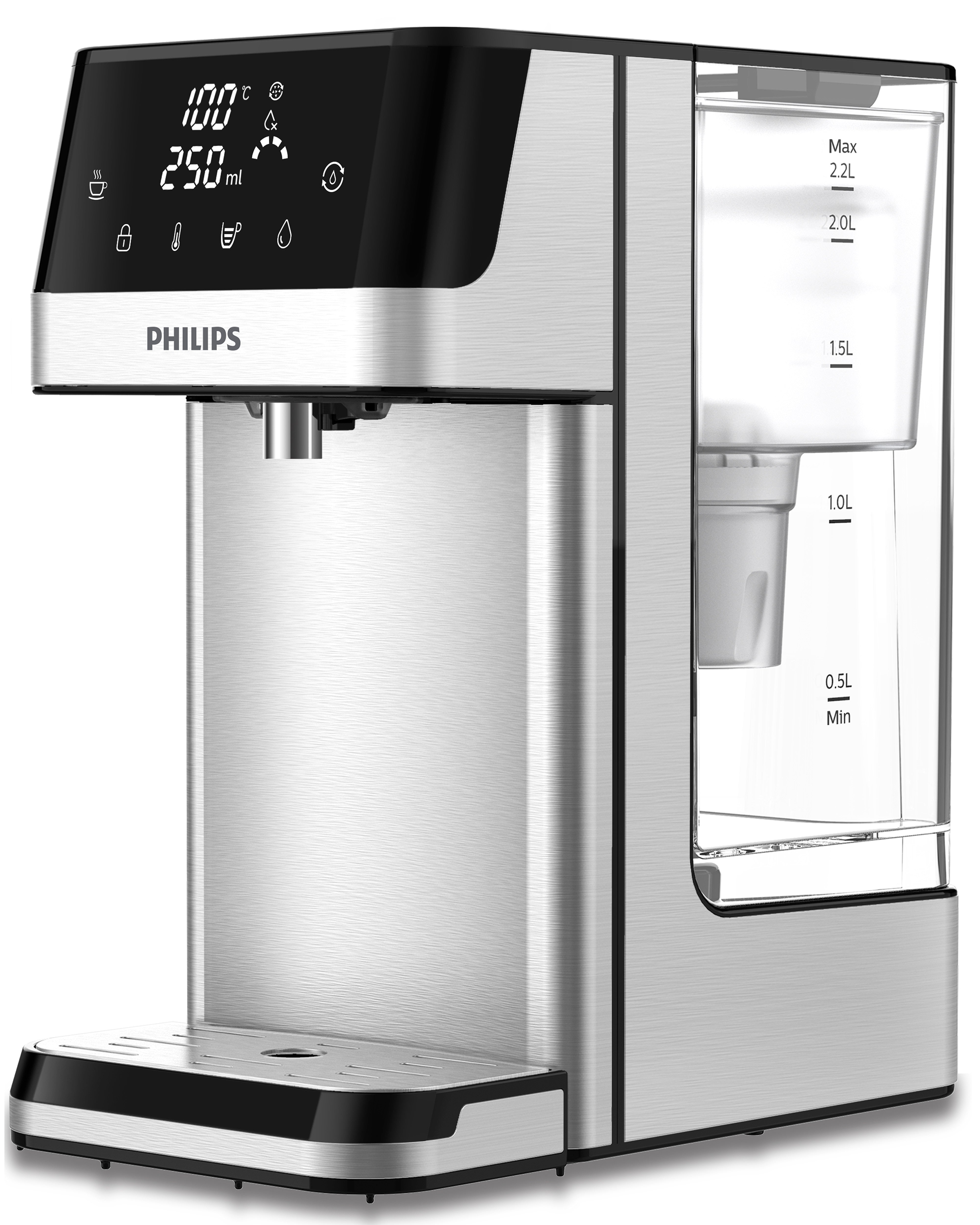 VANDAUTOMAT + OPVARMNING 2,2L ADD5910M/10