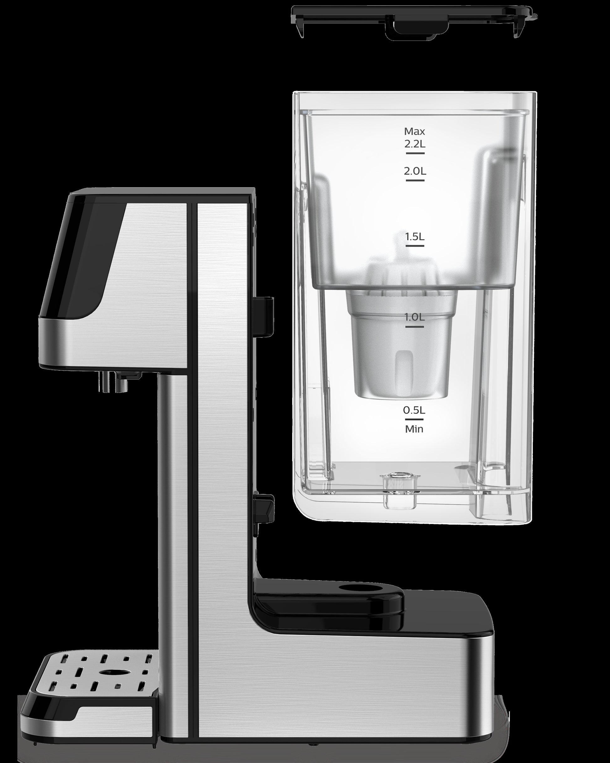 VANDAUTOMAT + OPVARMNING 2,2L ADD5910M/10
