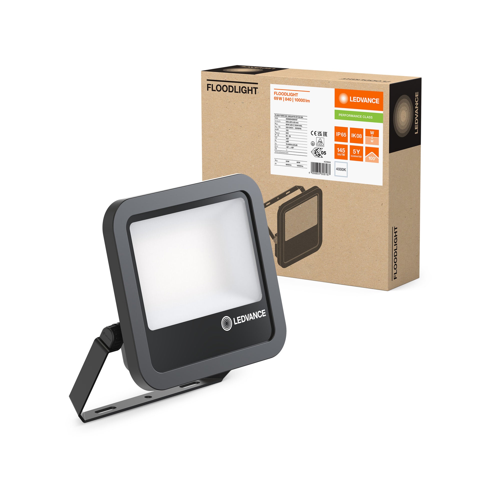 FLOOD PFM 69W/840 SORT