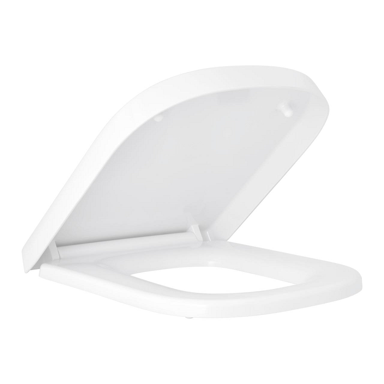 GROHE EURO CERAMIC Euro Ceramic Toiletsæde QR m/låg duroplast al