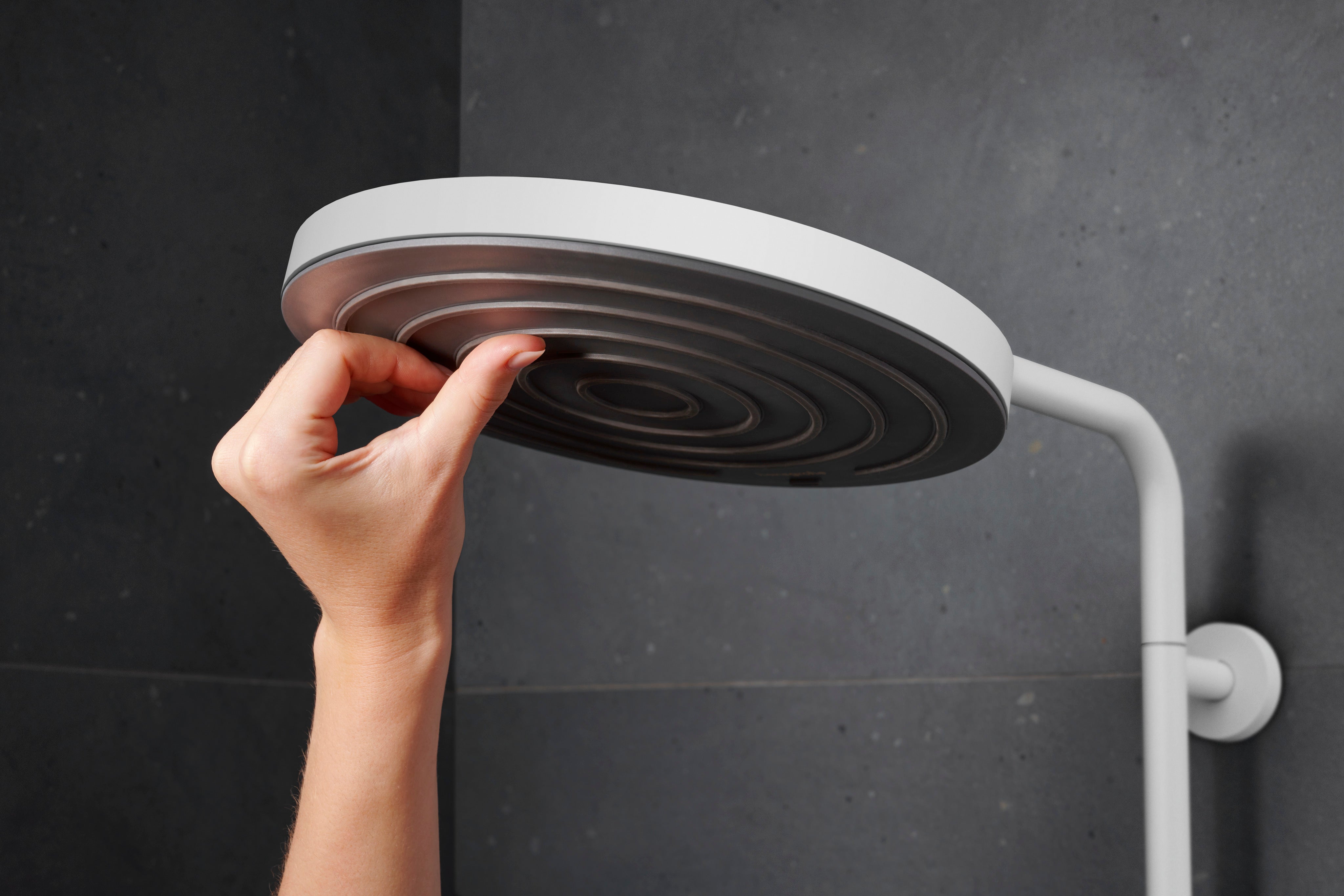 Hansgrohe Pulsify S Puro showerpipe 260 1jet EcoSmart, mat hvid
