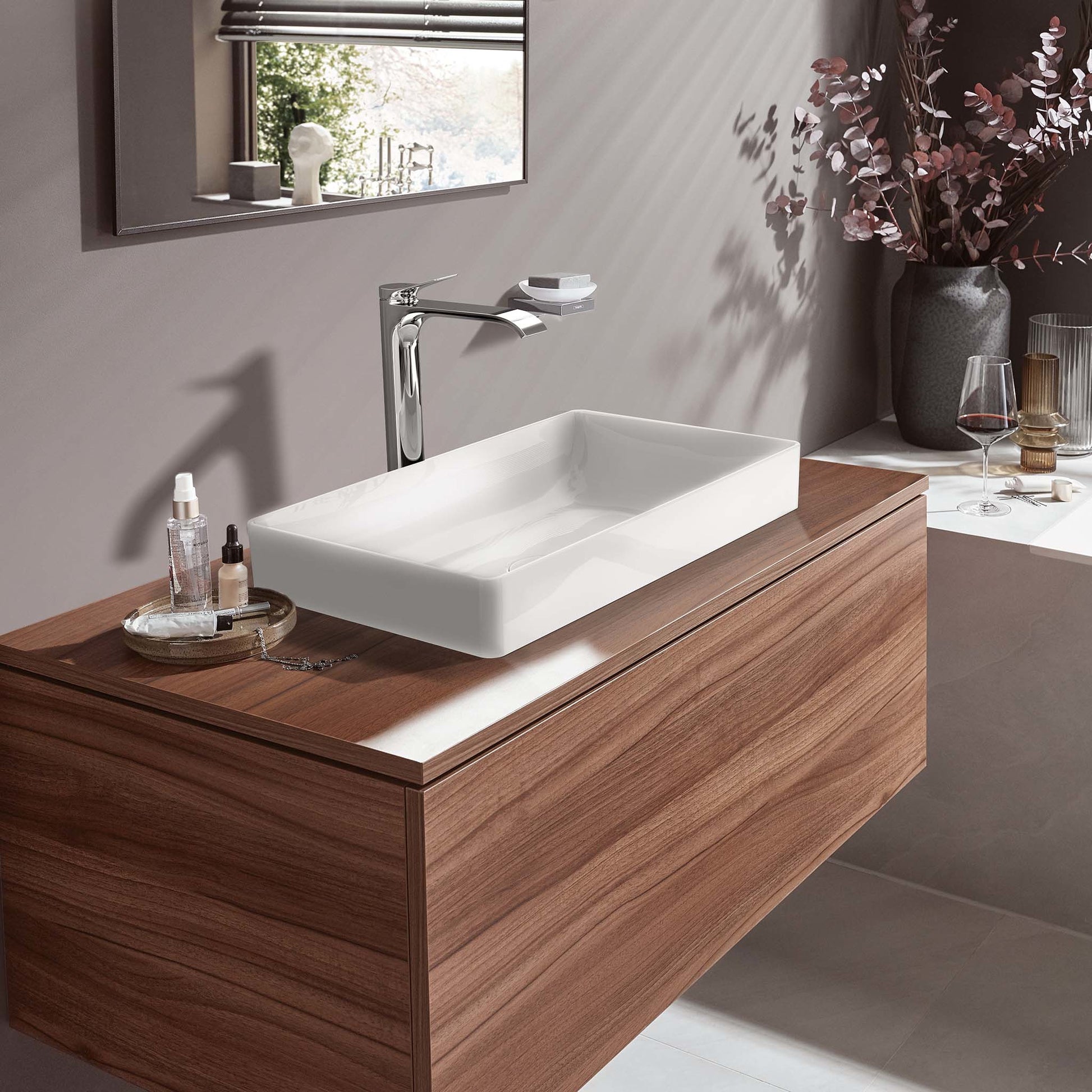 hansgrohe Vivenis håndvaskarmatur 191mm uden bundventil krom