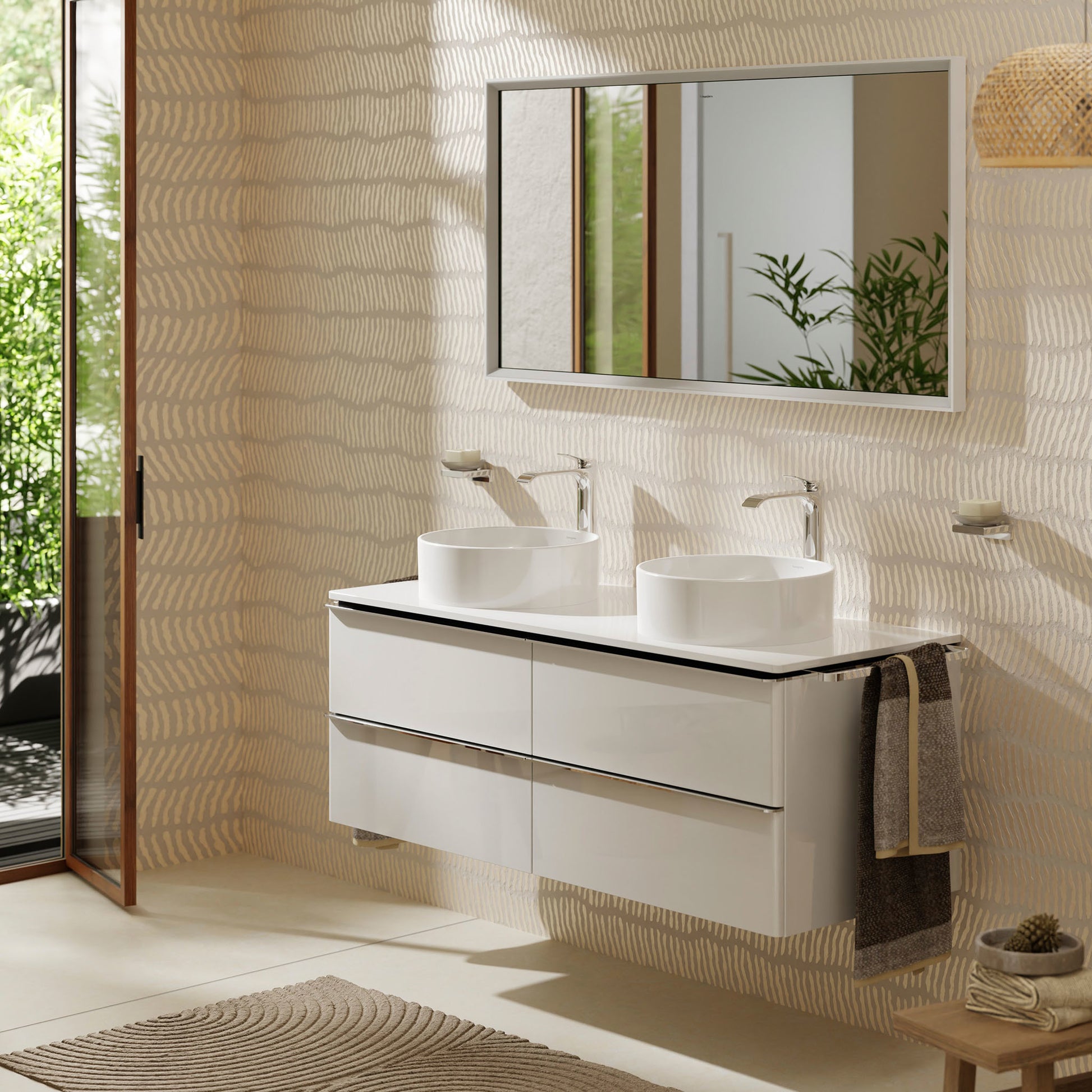 hansgrohe Vivenis håndvaskarmatur 191mm uden bundventil krom