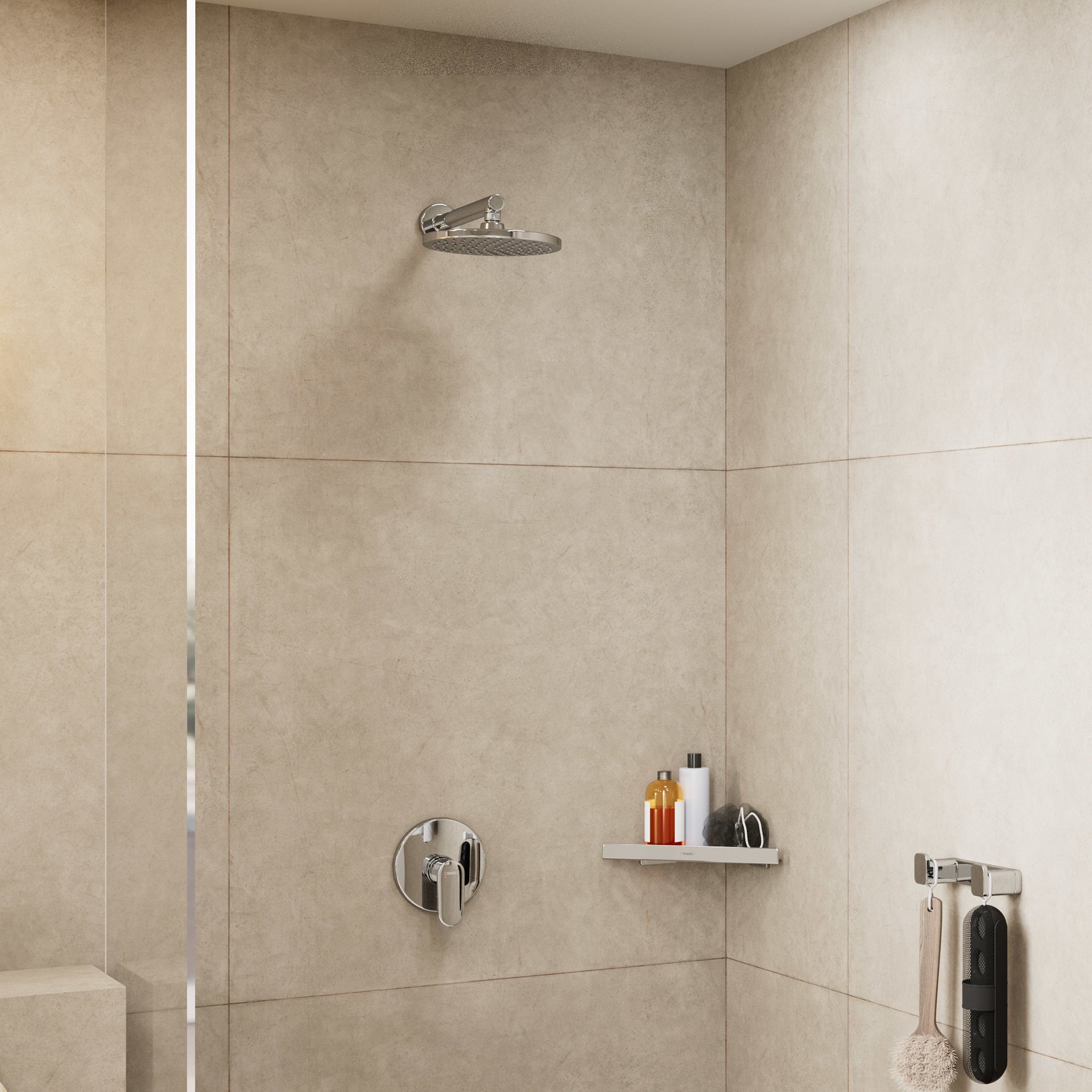 Hansgrohe Vernis Blend Hovedbruser 200 1jet, krom