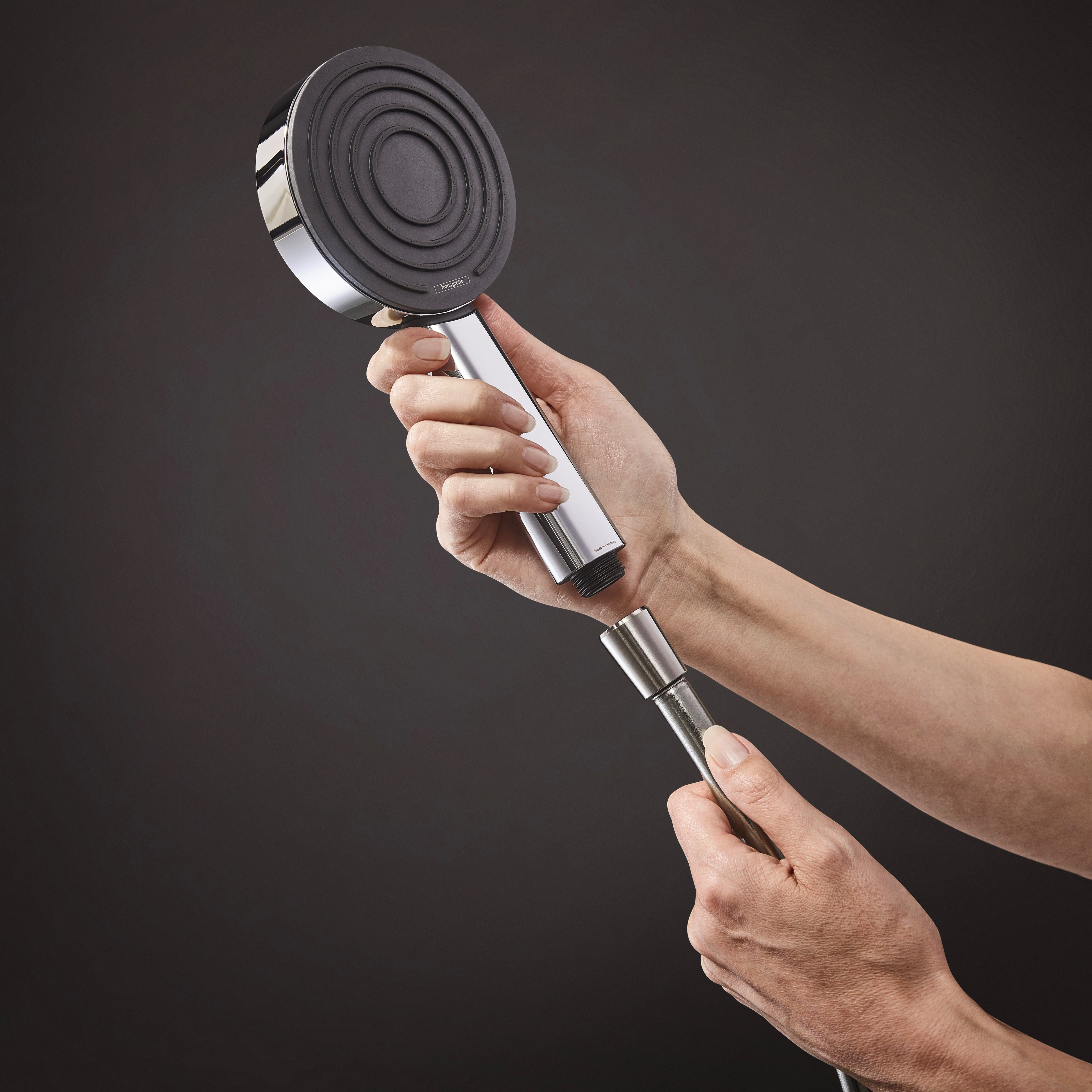 Hansgrohe Isiflex bruserslange 1600 mm, stål-optik