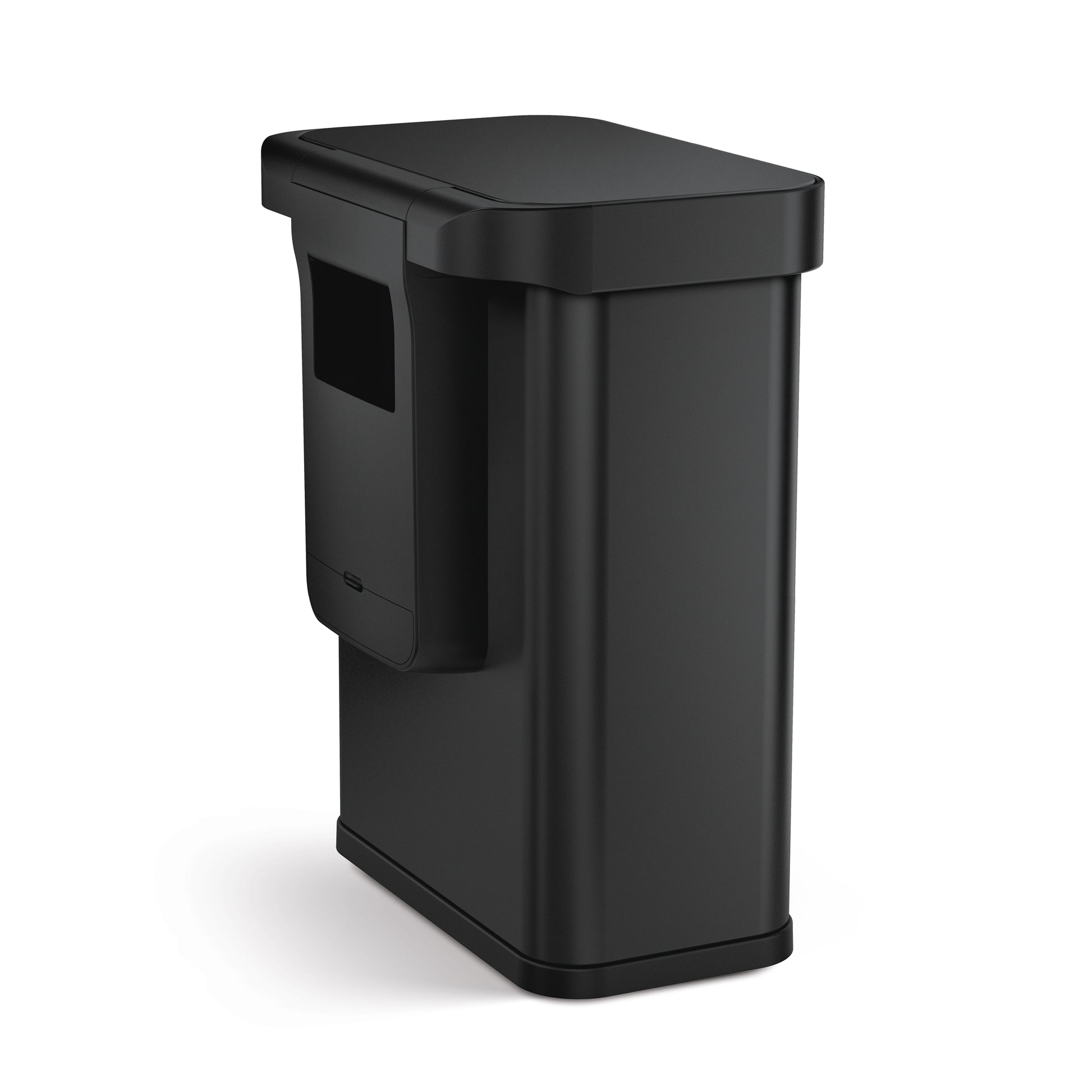 Sensor skraldespand med stemmestyring sort 58 L