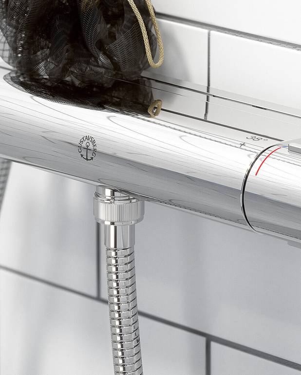 GUSTAVSBERG NAUTIC termostatbatteri cc150mm 2hul t/br ned messin