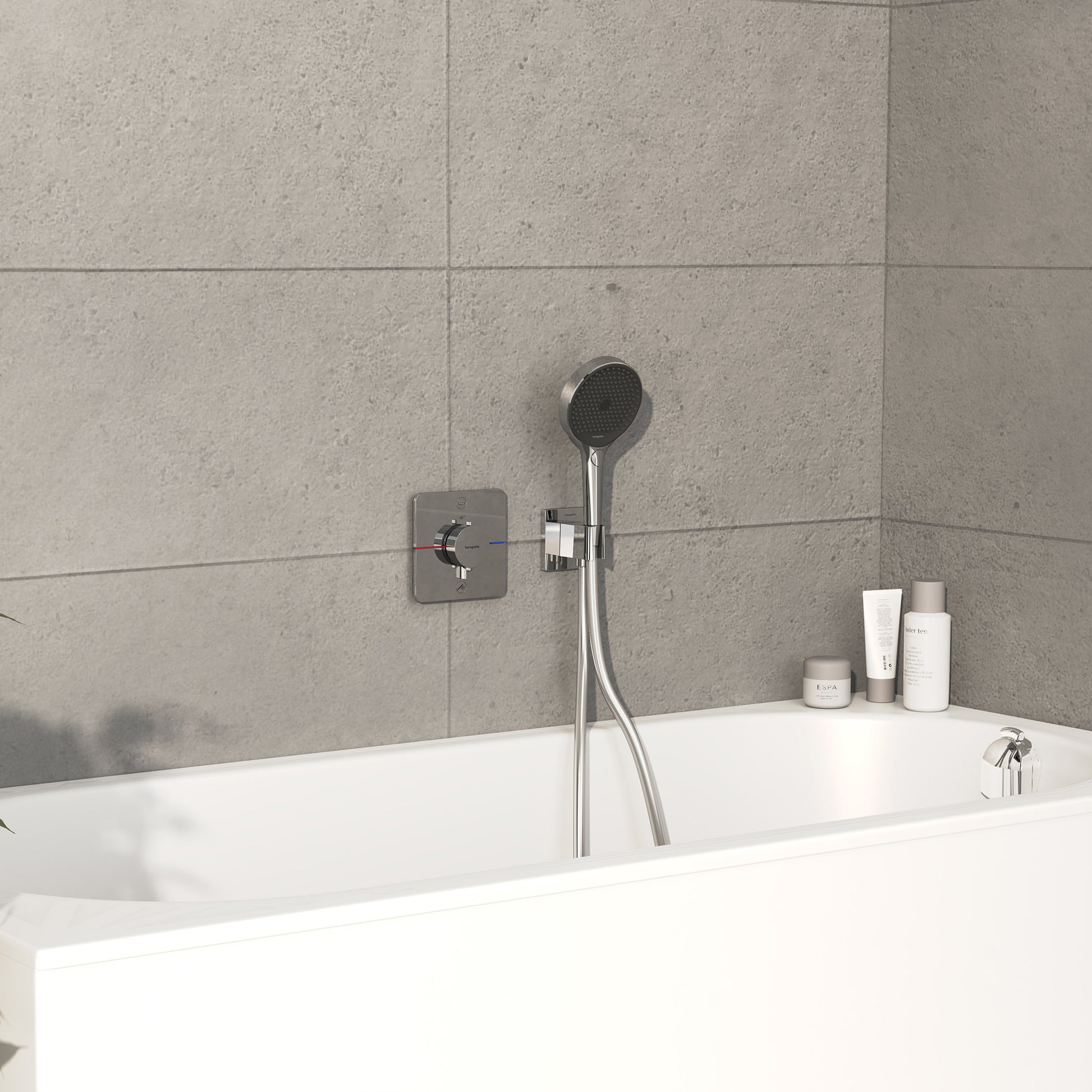 HANSGROHE ShowerSelect Comfort termostatbatteri ø155mm indb 2udt