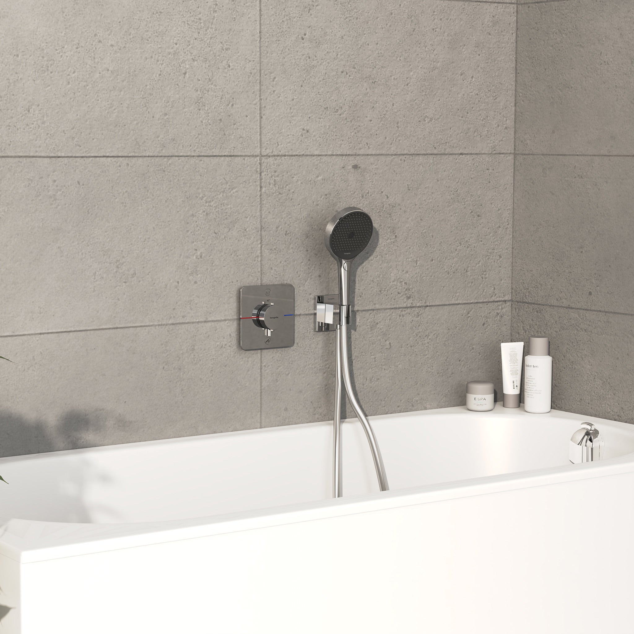 HANSGROHE ShowerSelect Comfort termostatbatteri ø155mm indb 2udt