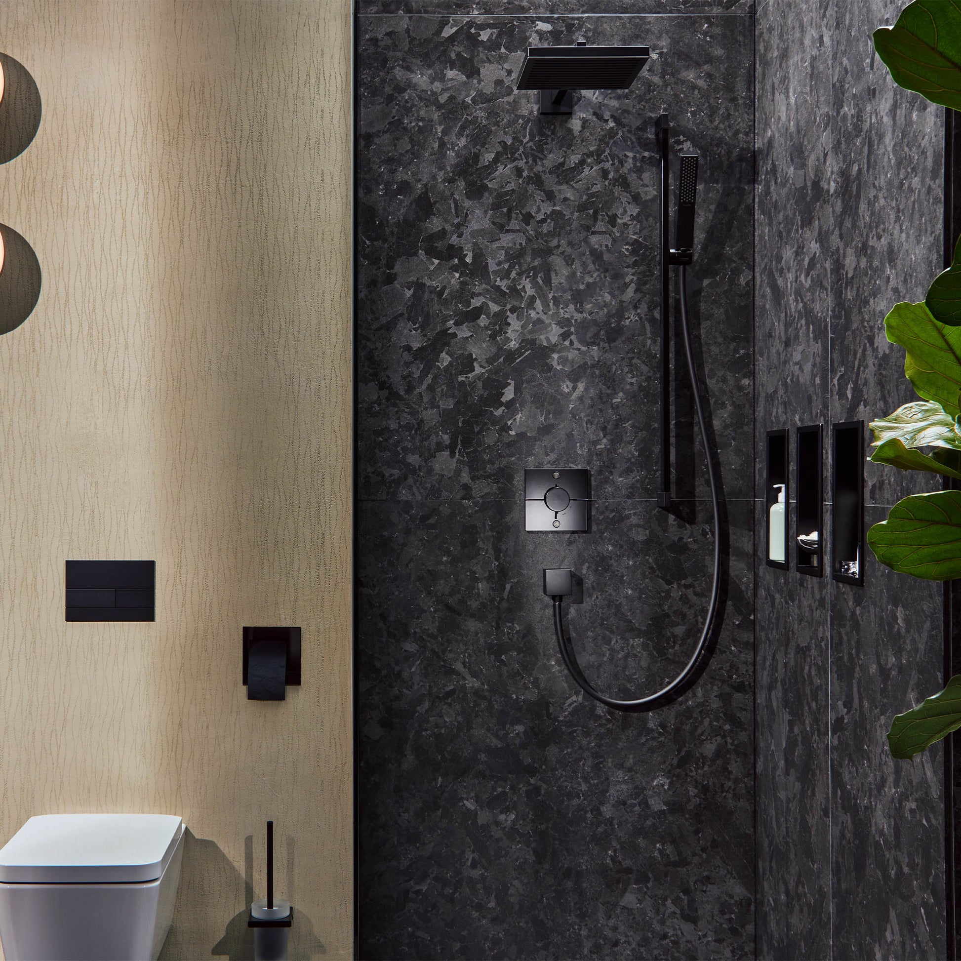 HANSGROHE ShowerSelect Comfort termostatbatteri 155x155mm indb 2