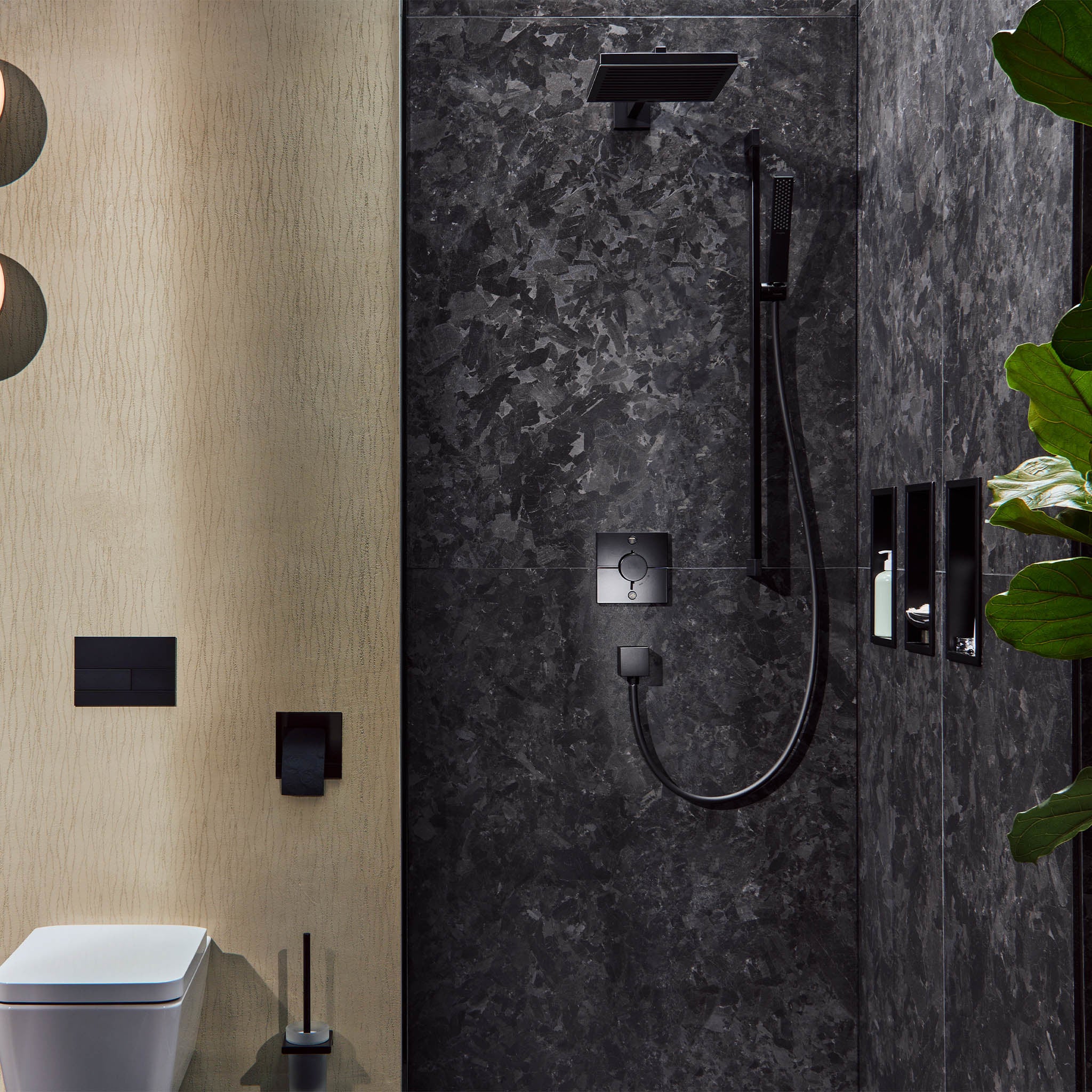 HANSGROHE ShowerSelect Comfort termostatbatteri 155x155mm indb 2