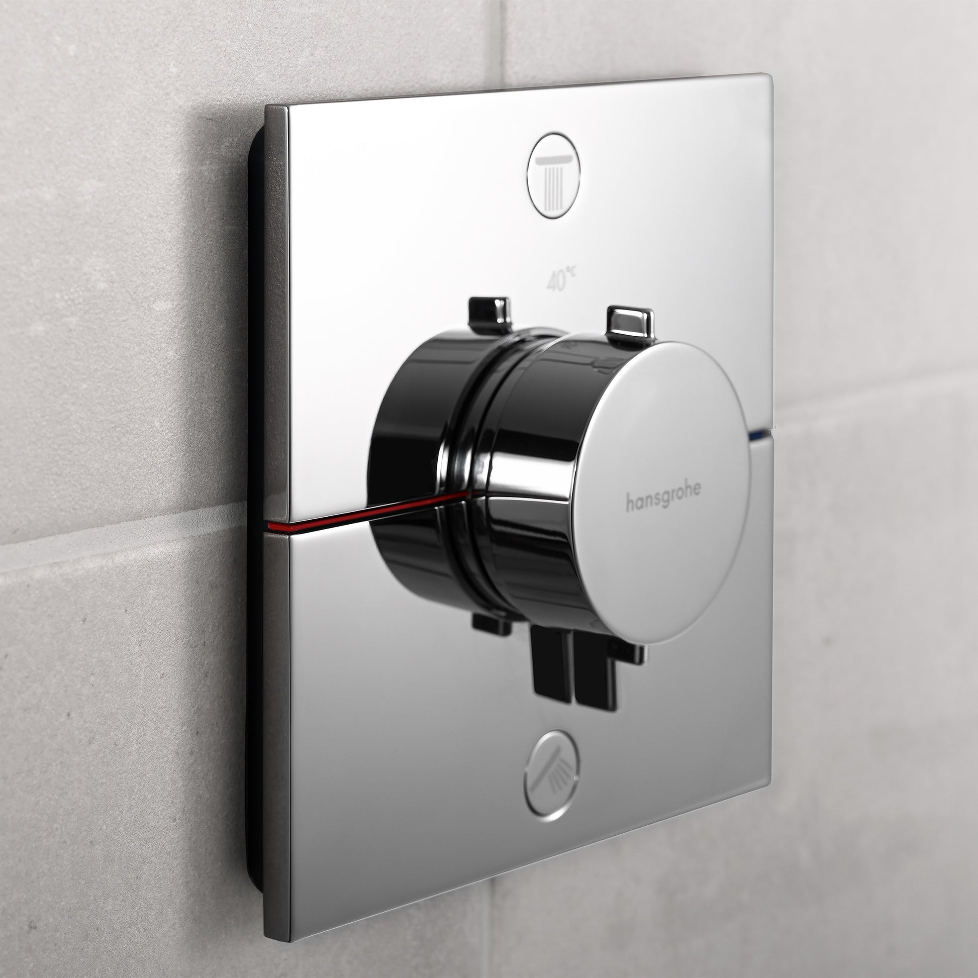 HANSGROHE ShowerSelect Comfort termostatbatteri 155x155mm indb 2
