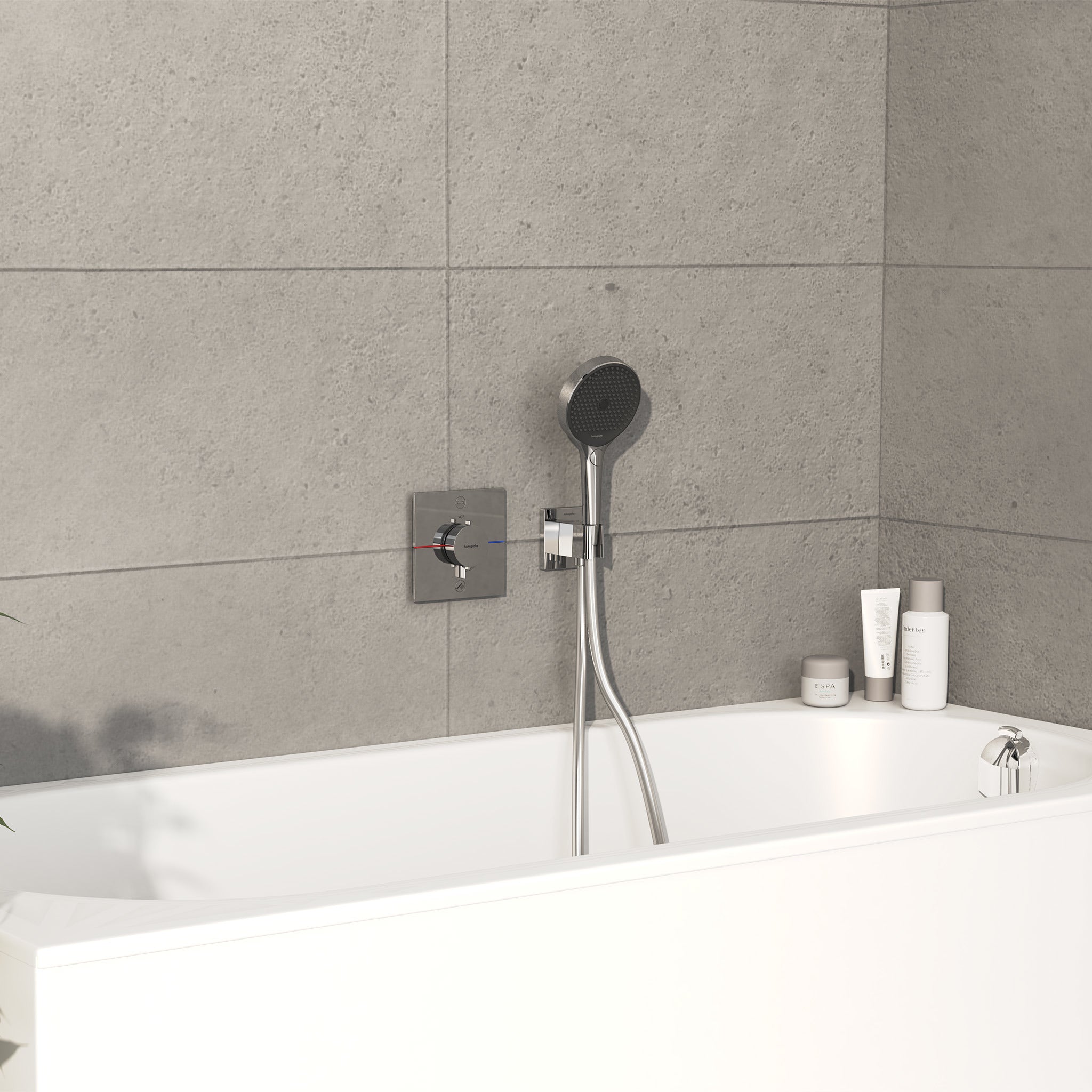 HANSGROHE ShowerSelect Comfort termostatbatteri 155x155mm indb 2