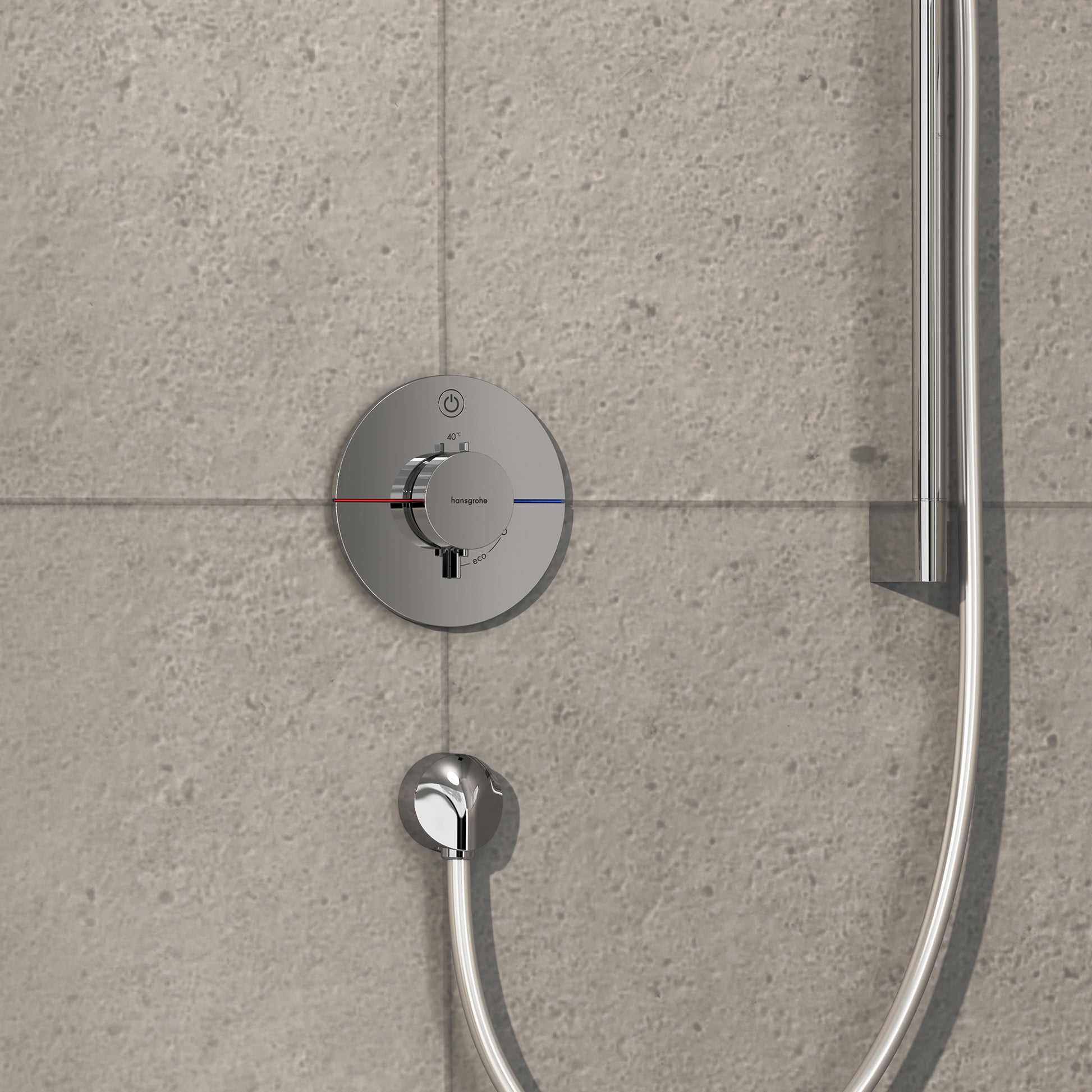 HANSGROHE ShowerSelect Comfort termostatbatteri ø155mm indb 1udt