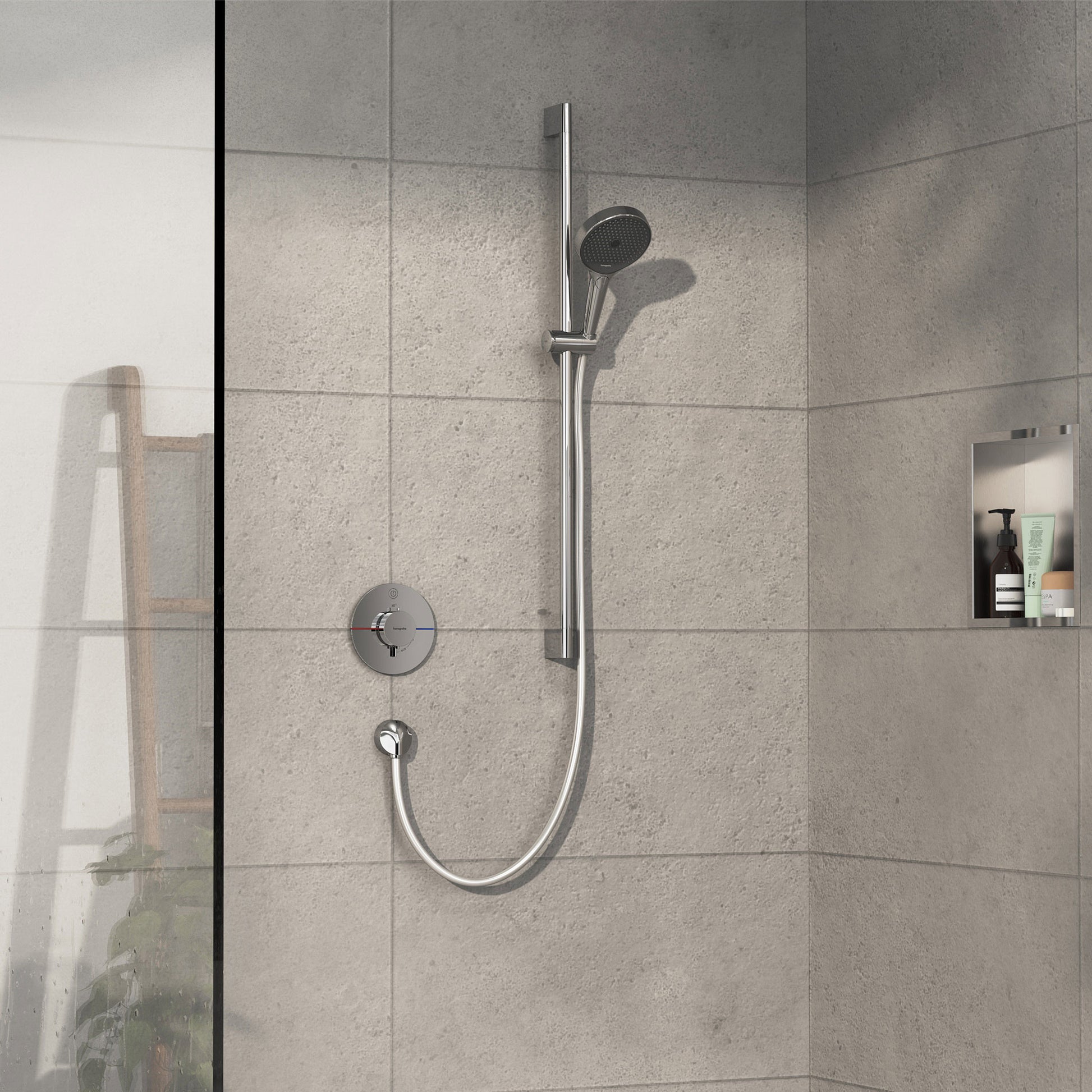 HANSGROHE ShowerSelect Comfort termostatbatteri ø155mm indb 1udt