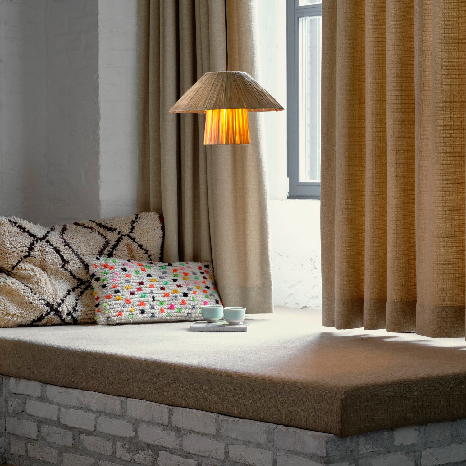 Ledvance Decor Bamboo Paper Hut pendel 400mm 1xE27 brun