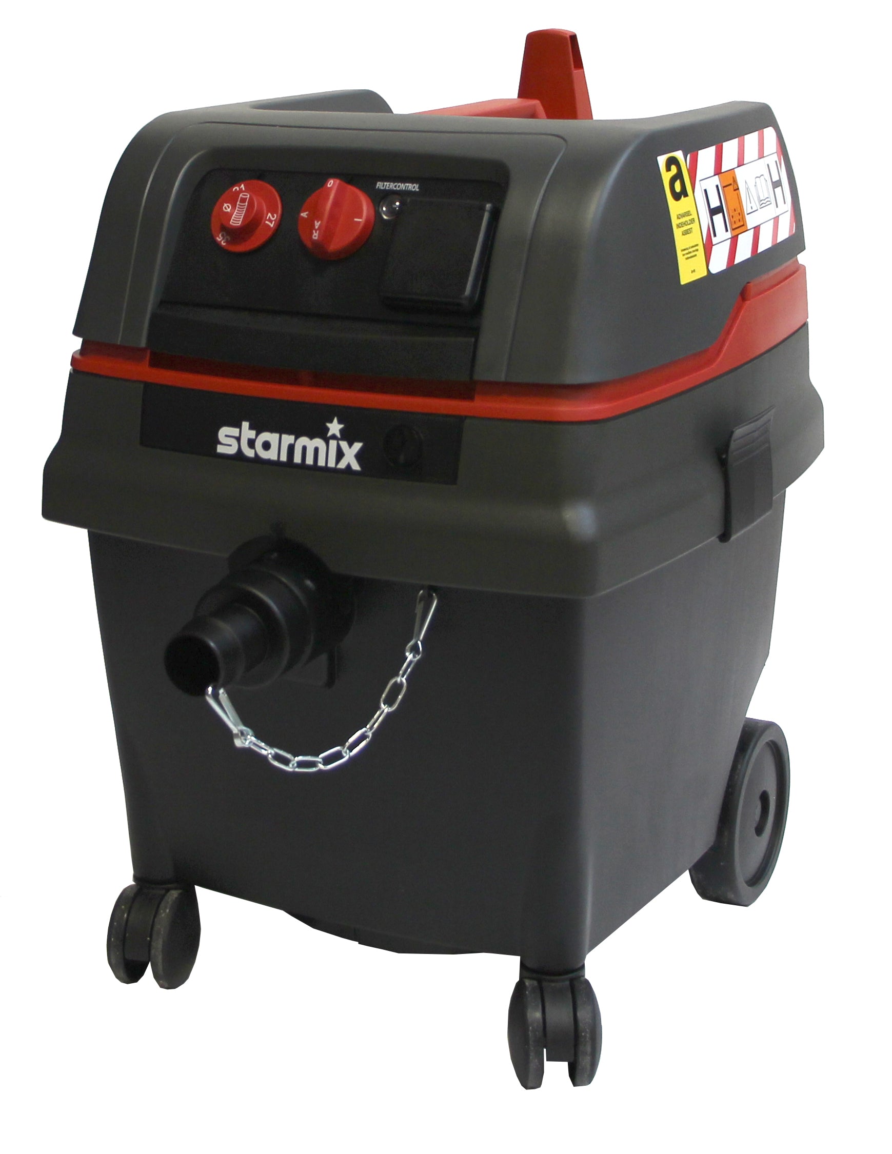 Starmix asbeststøvsuger ISC 1425 H, kl. H-certificeret