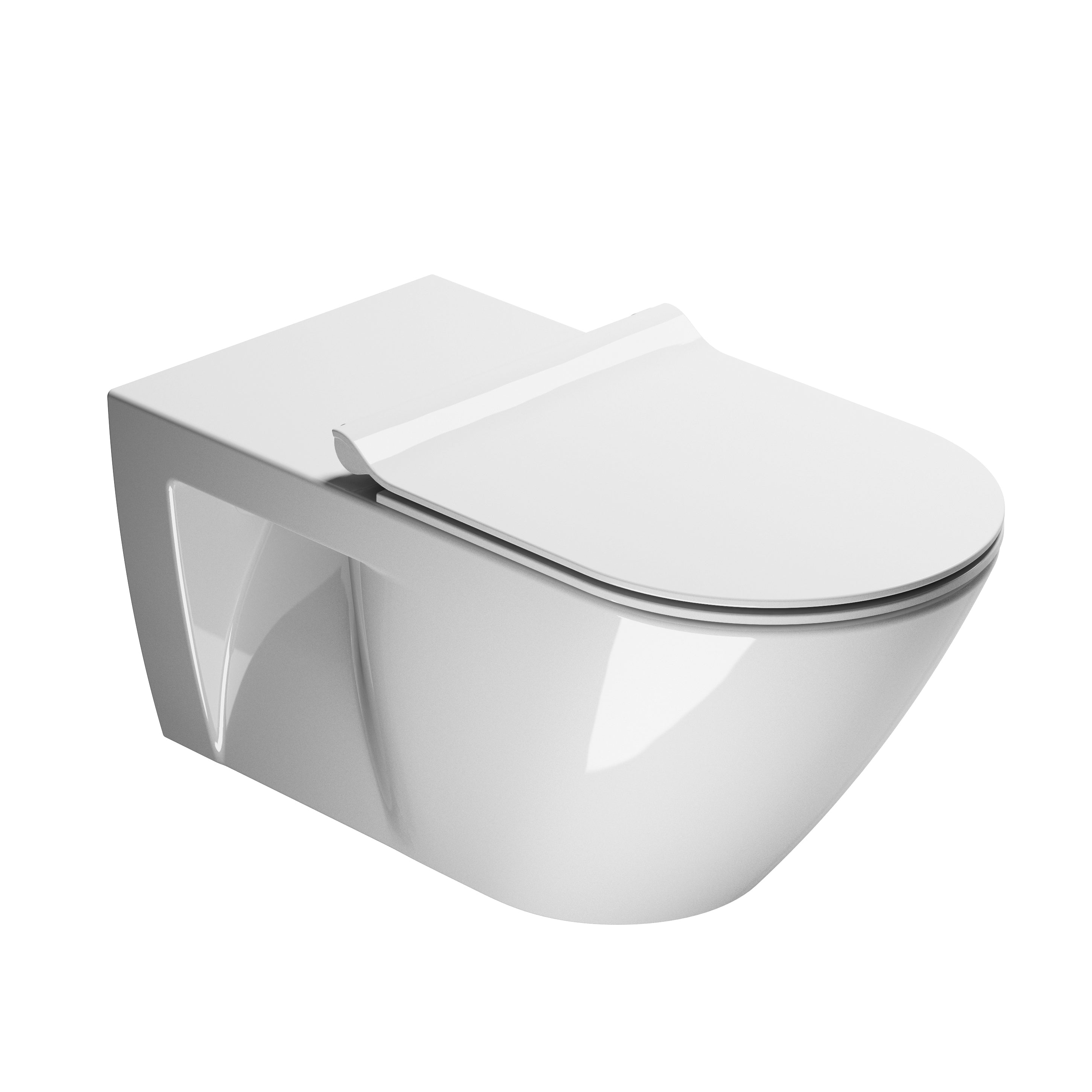 GSI Community vægtoilet 70x36cm med Swirlflush skylleteknik