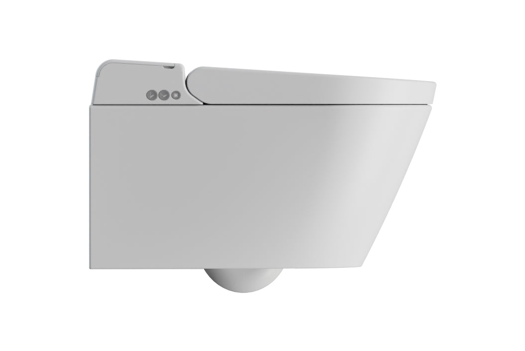 GSI WClean vægmonteret mathvid douchetoilet 38x59cm