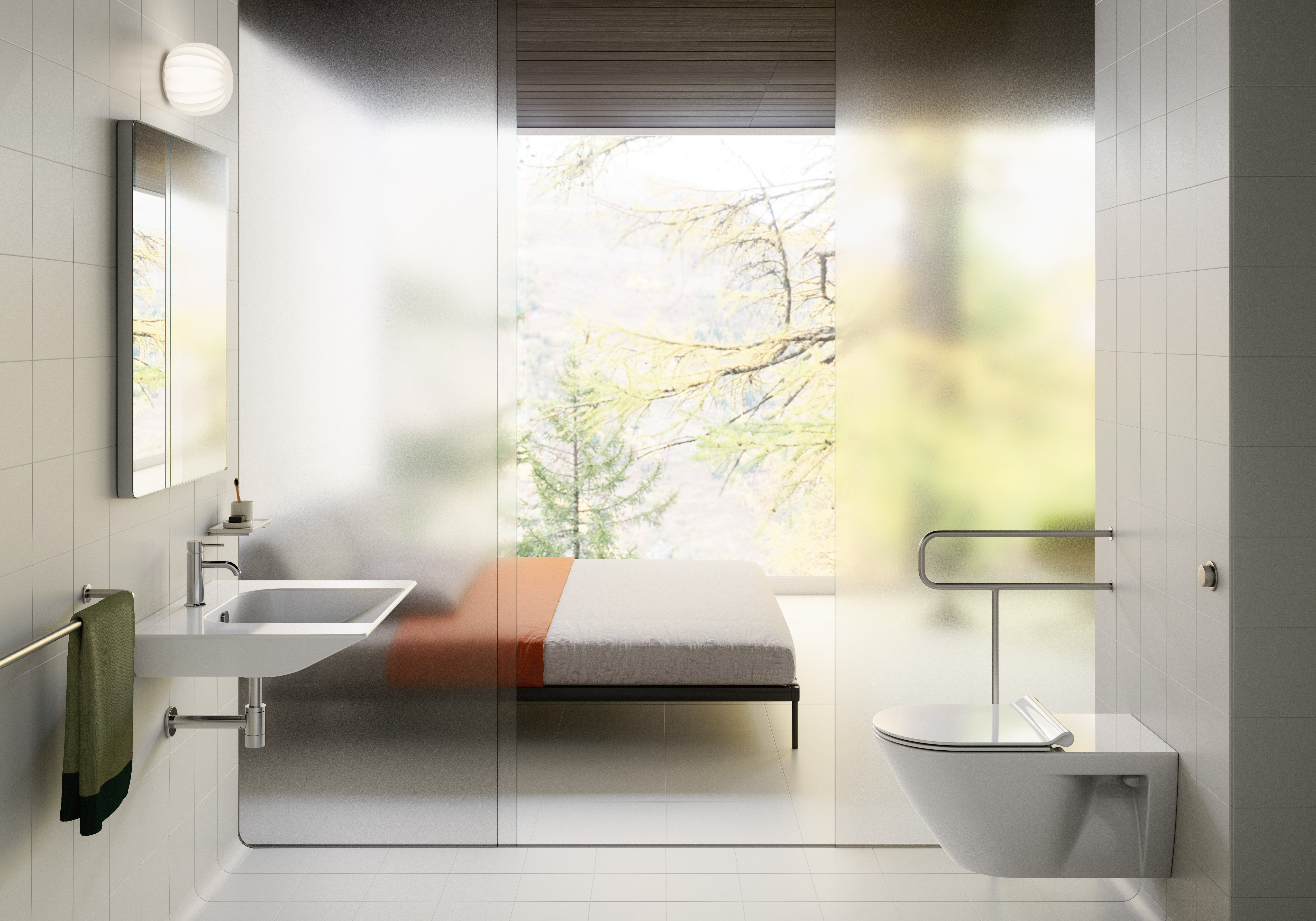 GSI Community vægtoilet 70x36cm med Swirlflush skylleteknik