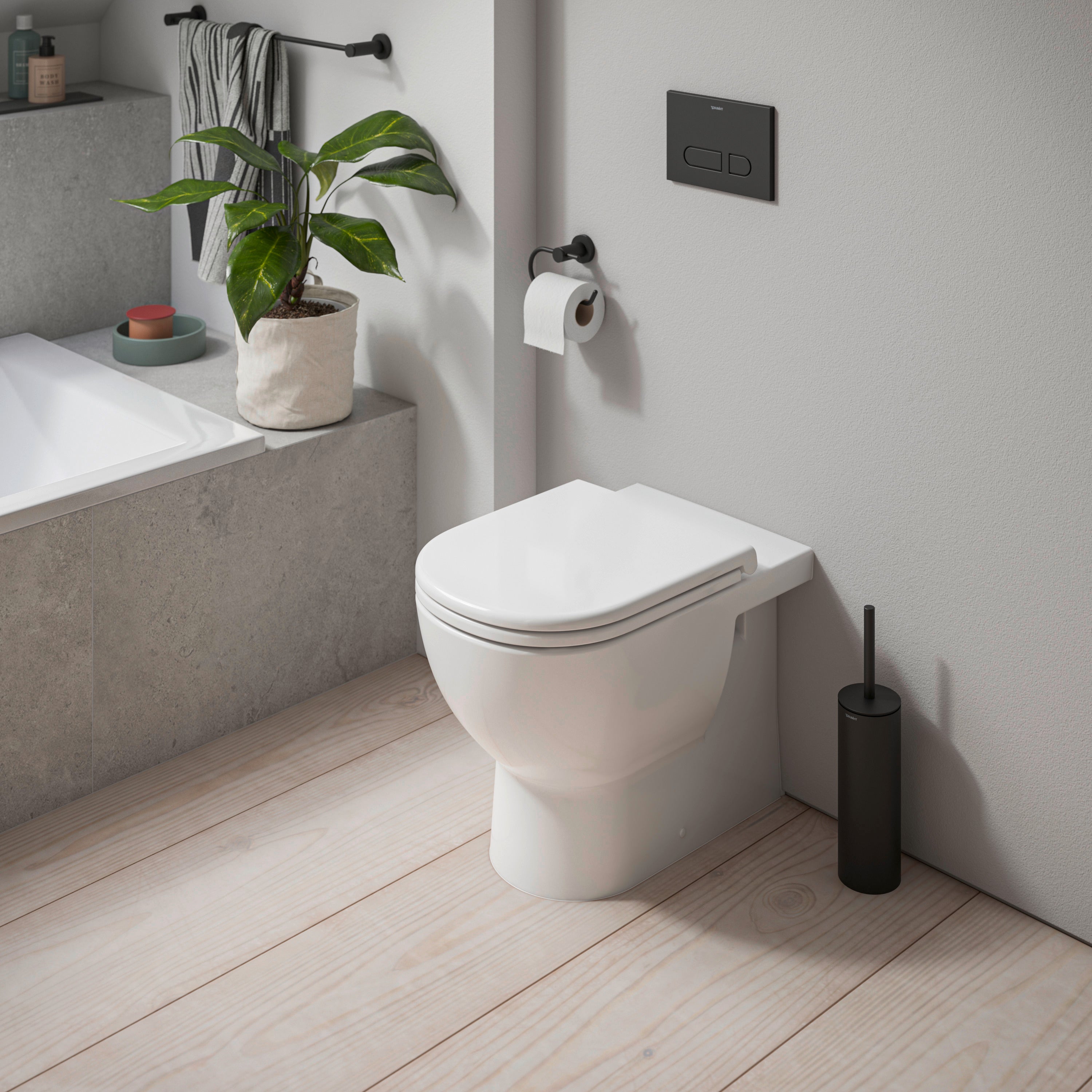 Duravit D-Code sandwich wc-sæde med softclose