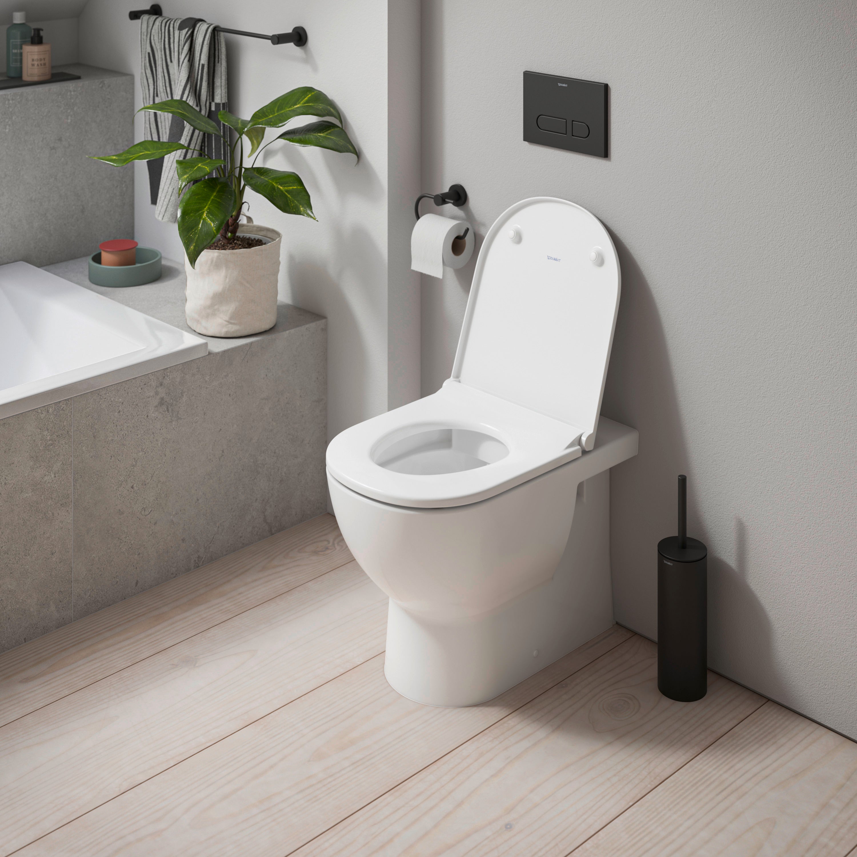Duravit D-Code sandwich wc-sæde med softclose