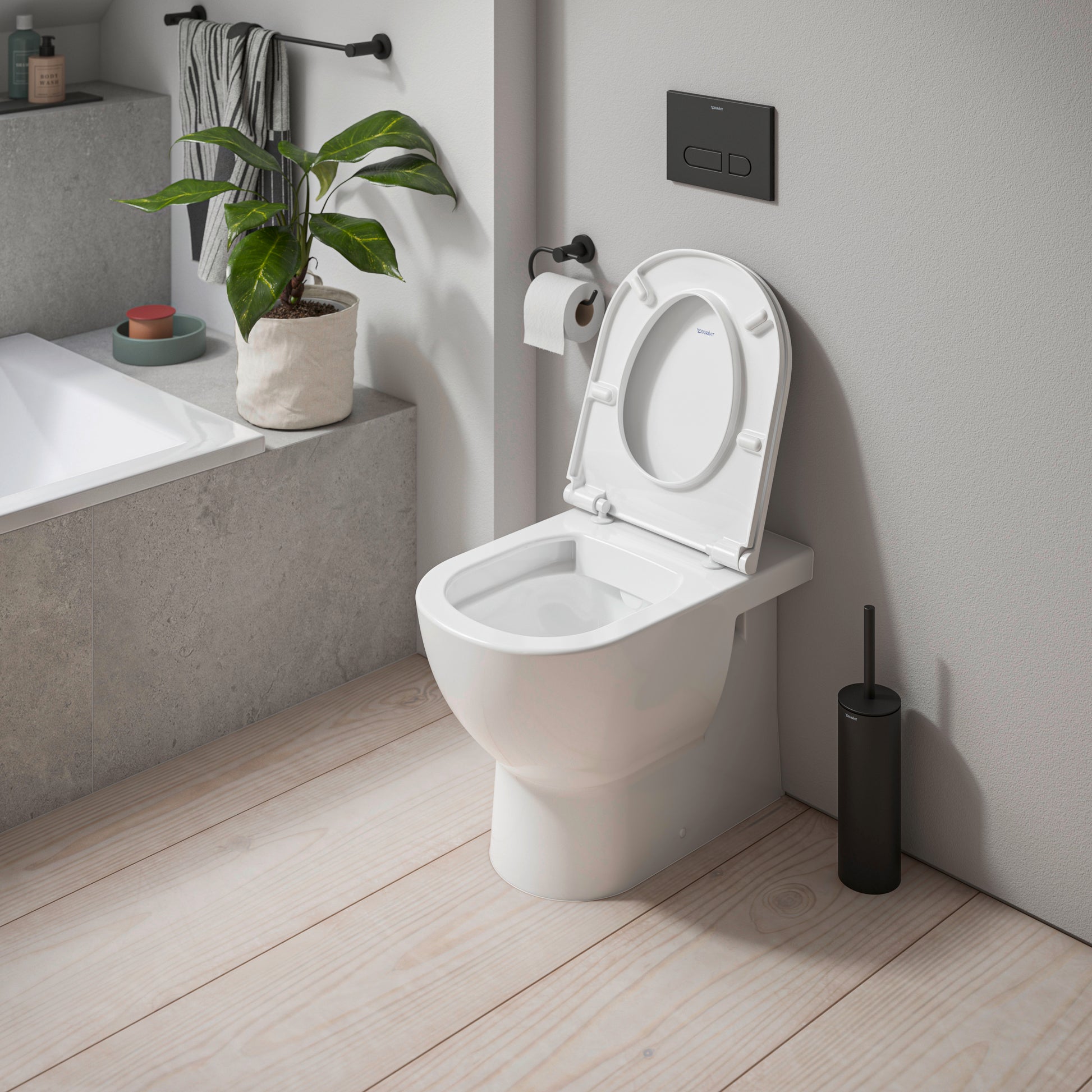 Duravit D-Code sandwich wc-sæde med softclose