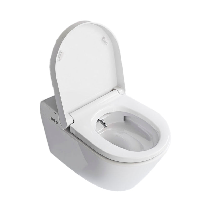 GSI WClean vægmonteret hvid douchetoilet 38x59cm