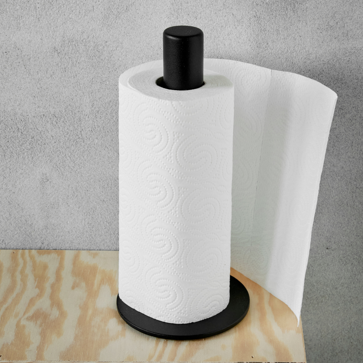 Bastant Design køkkenrulleholder i mat sort