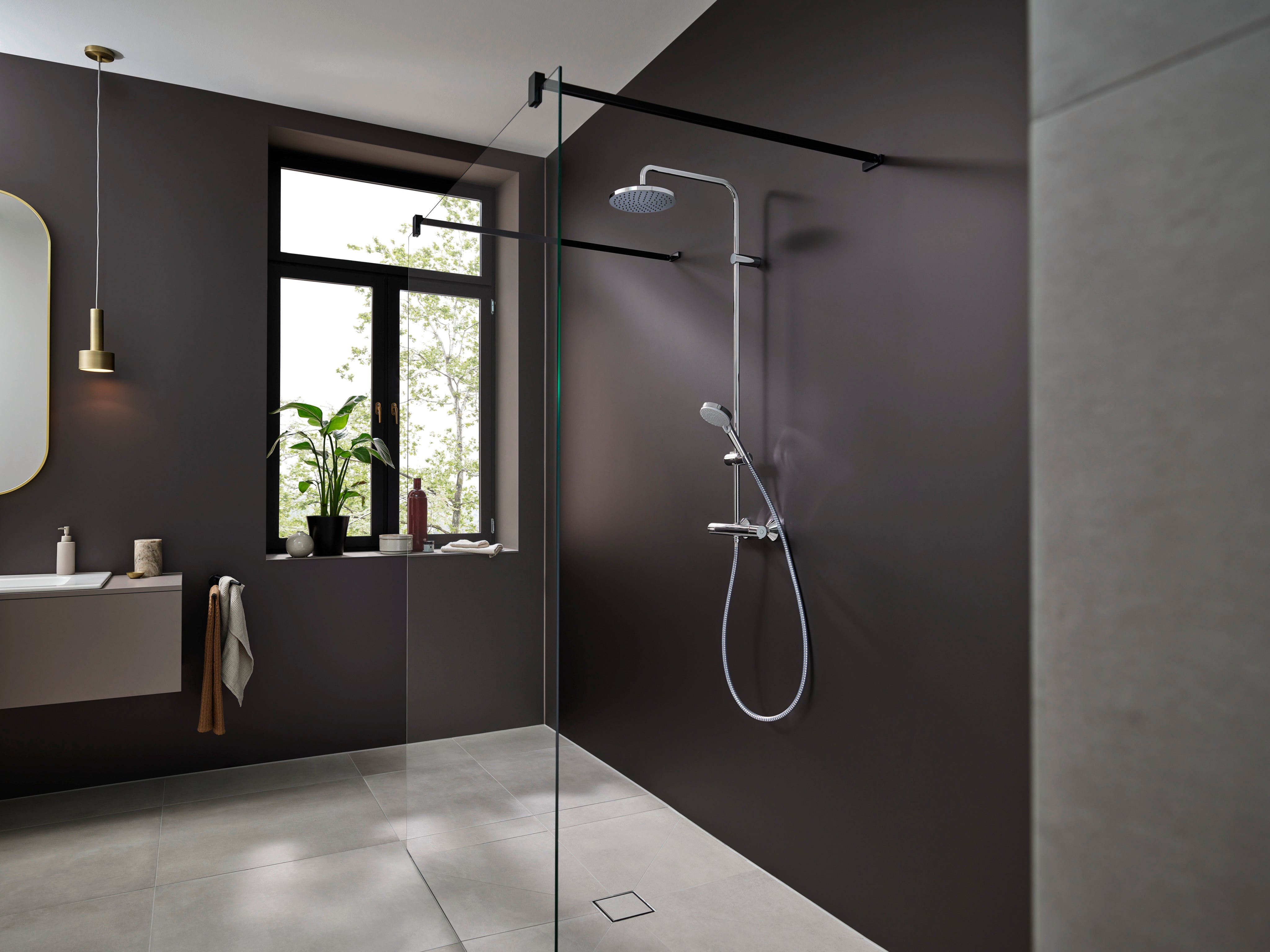 Hansgrohe Vernis Blend Showerpipe 200 1jet EcoSm
