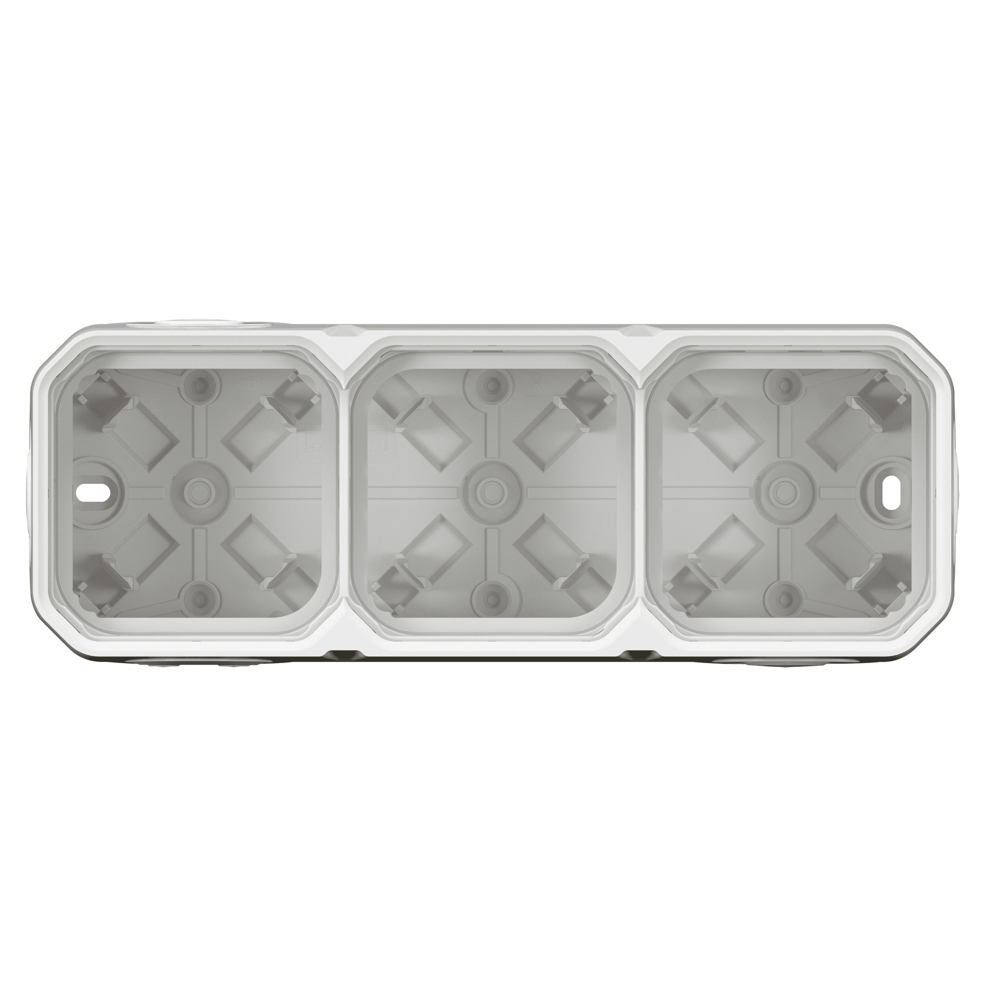 PLEXO 55 IP55 underlag 6 modul membran, hvid