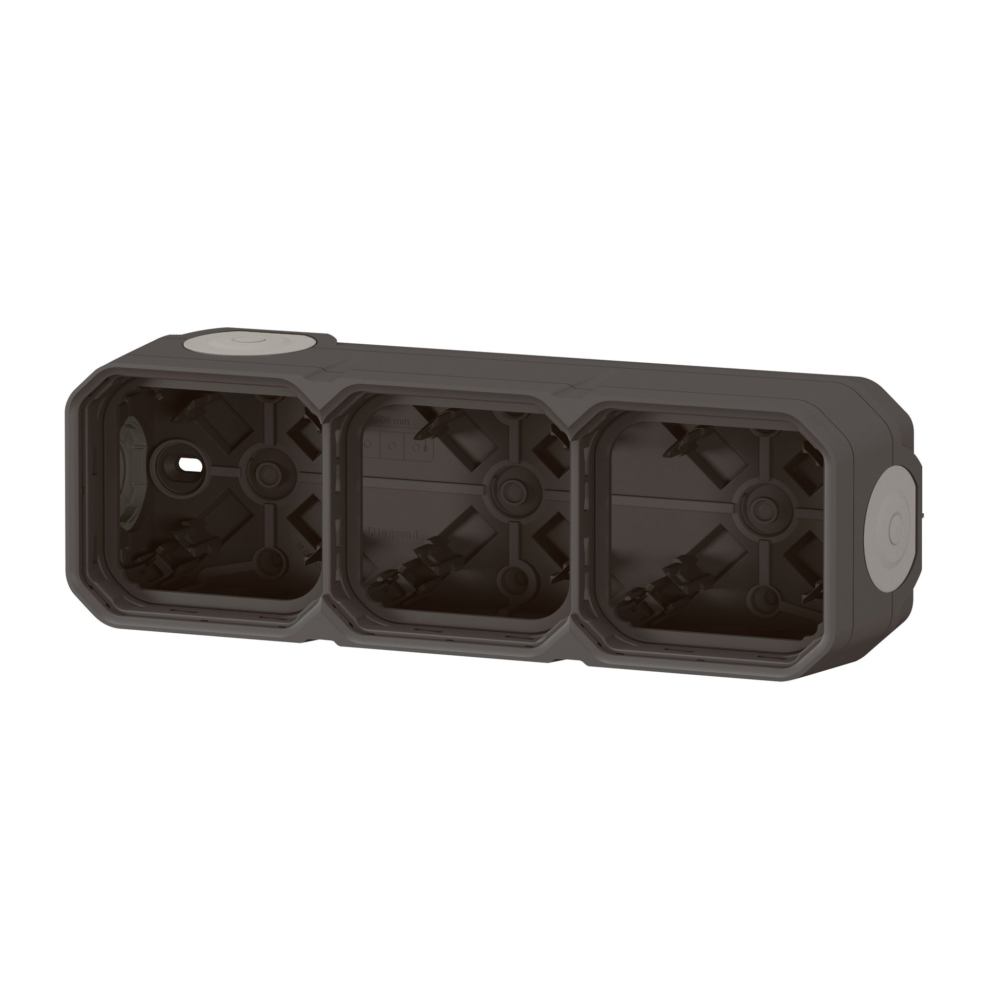 PLEXO 55 IP55 underlag 6 modul membran, antracit