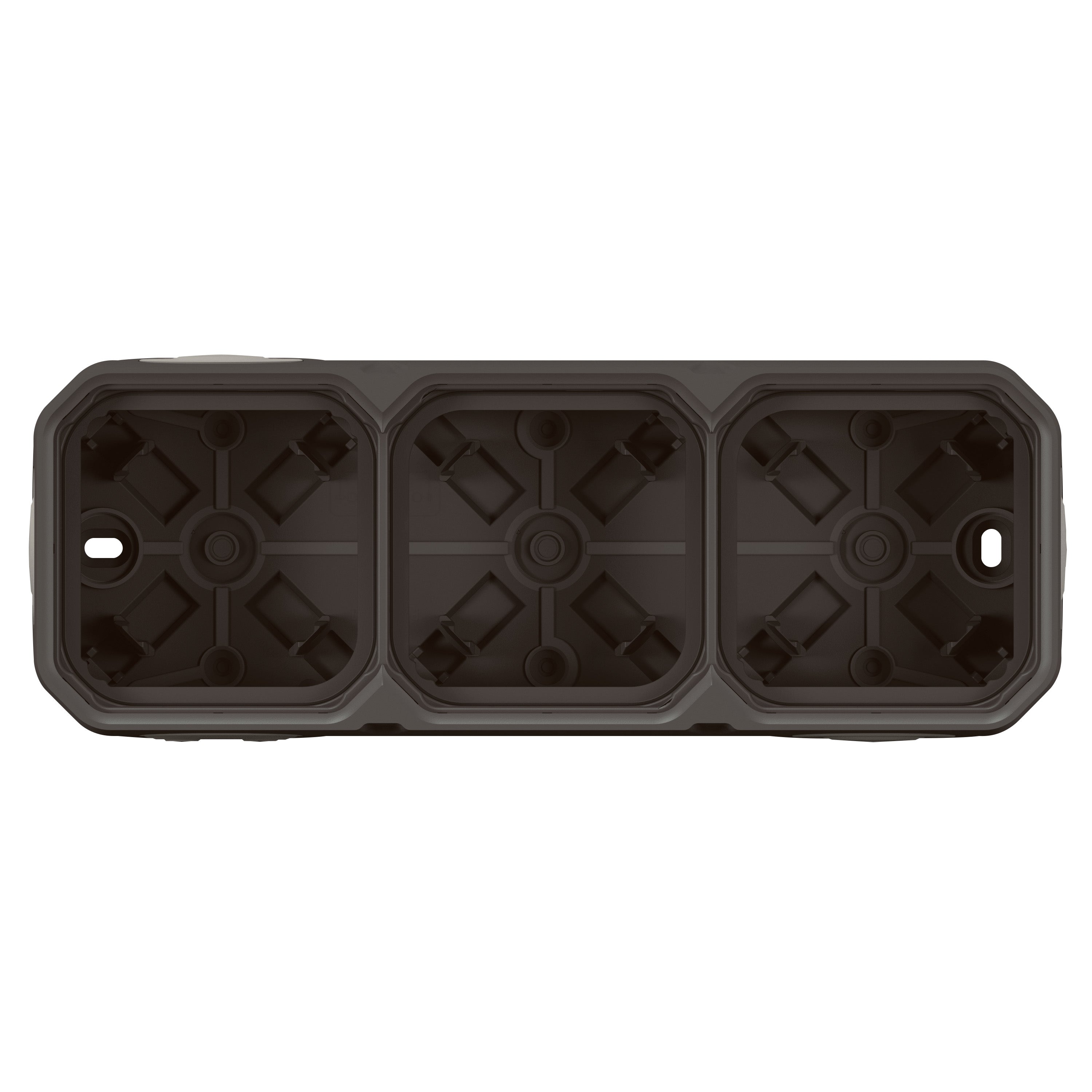 PLEXO 55 IP55 underlag 6 modul membran, antracit