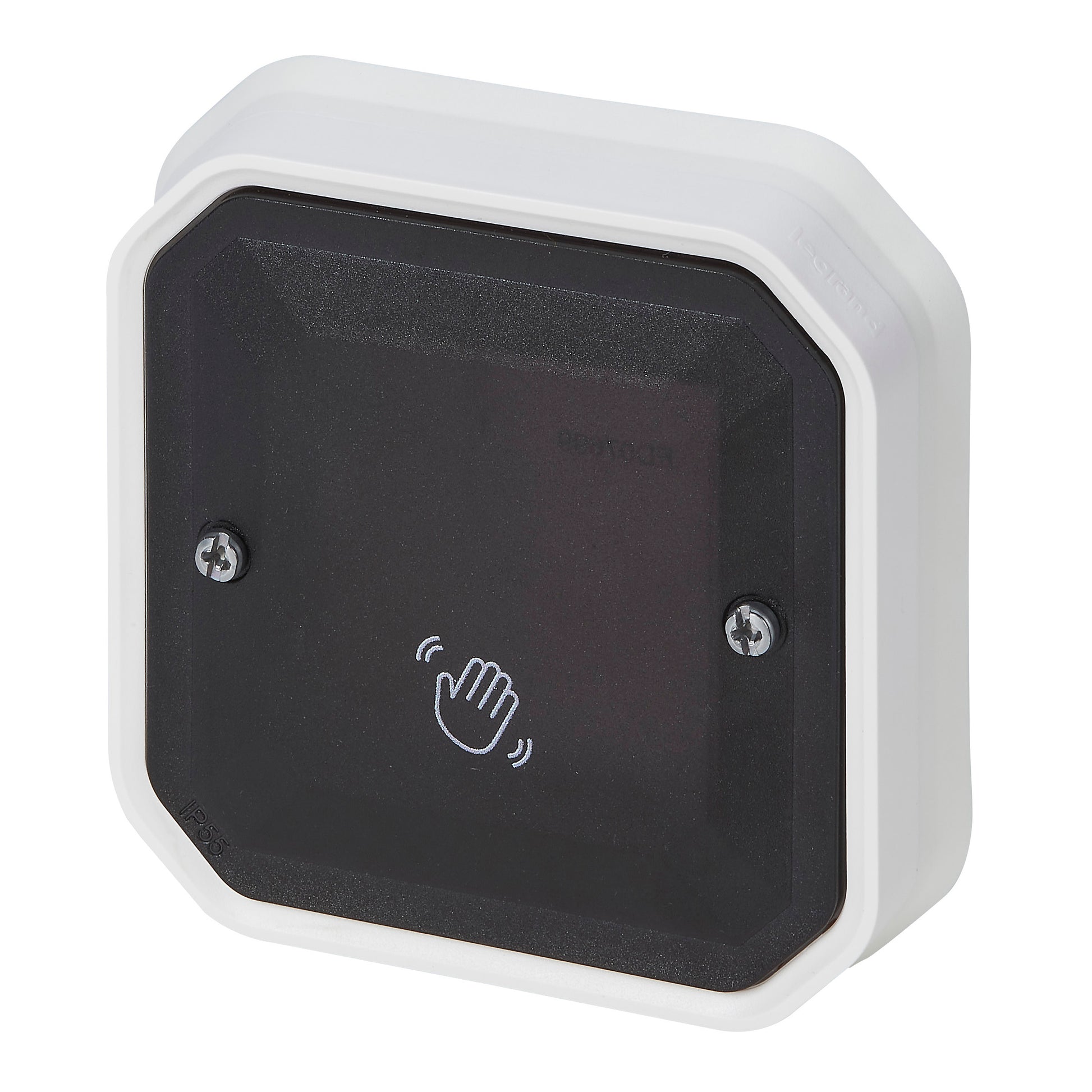 PLEXO 55 IP55 montageramme for planforsænket 2 modul hvid