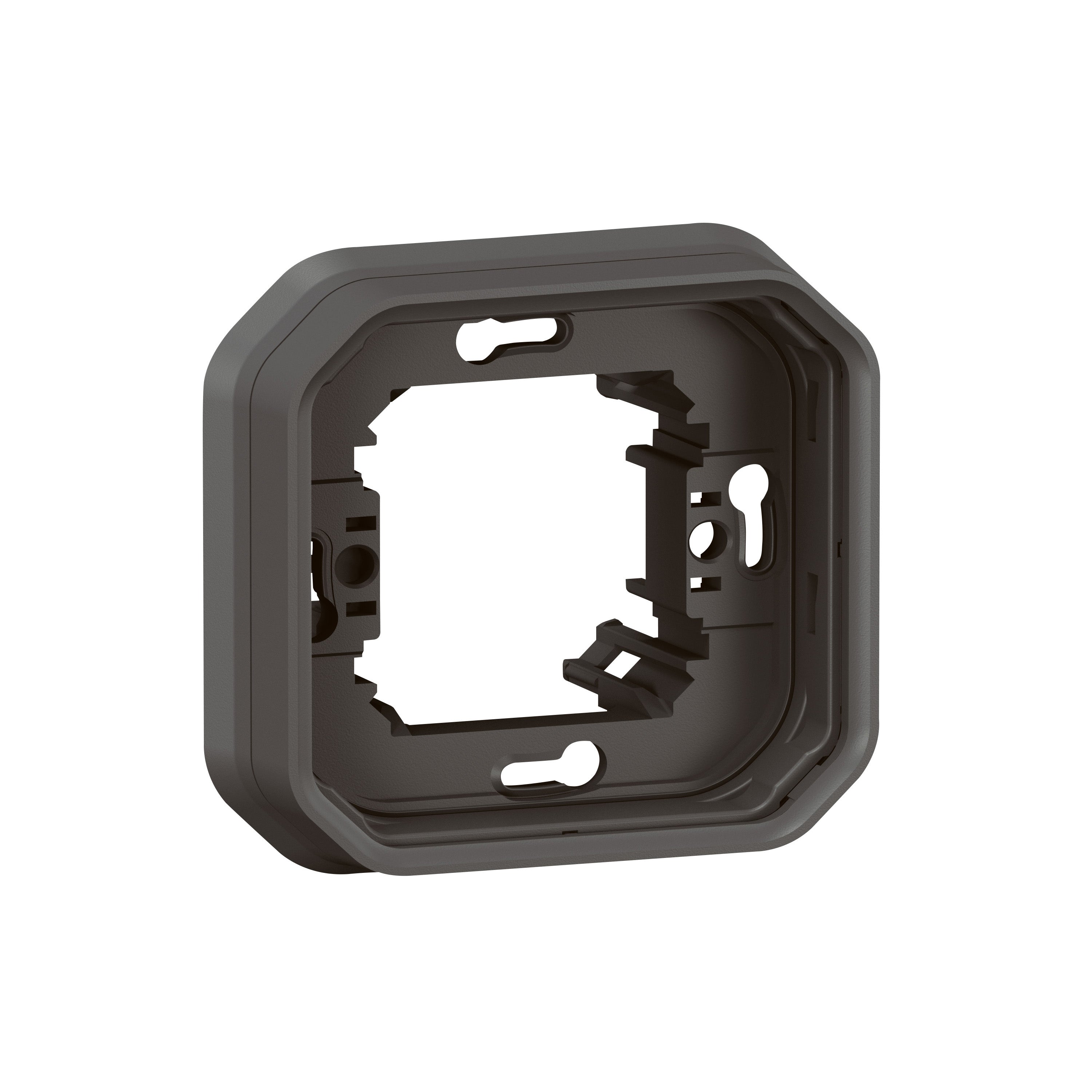 PLEXO 55 IP55 montageramme for planforsænket 2 modul antracit