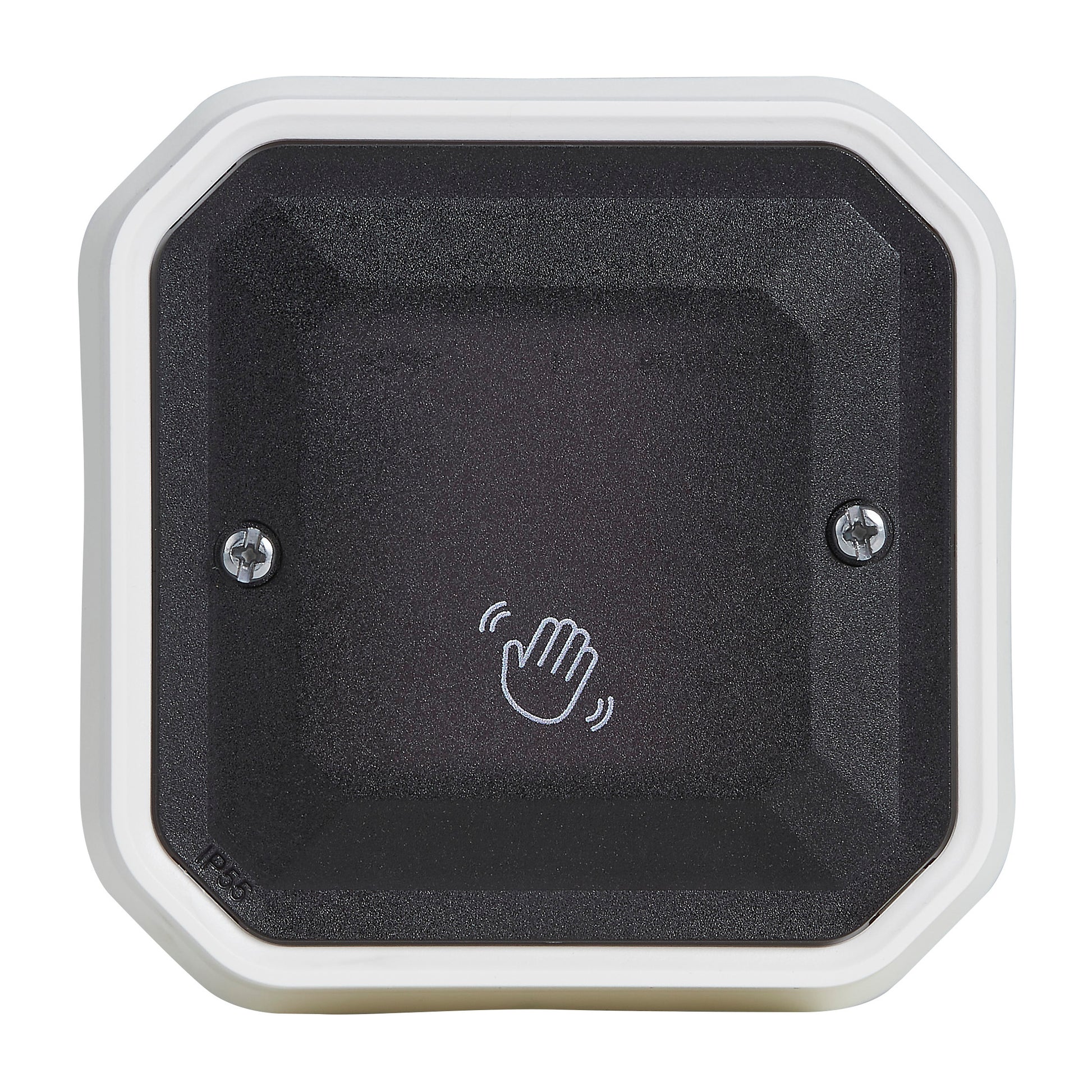 PLEXO 55 IP55 montageramme for planforsænket 2 modul hvid