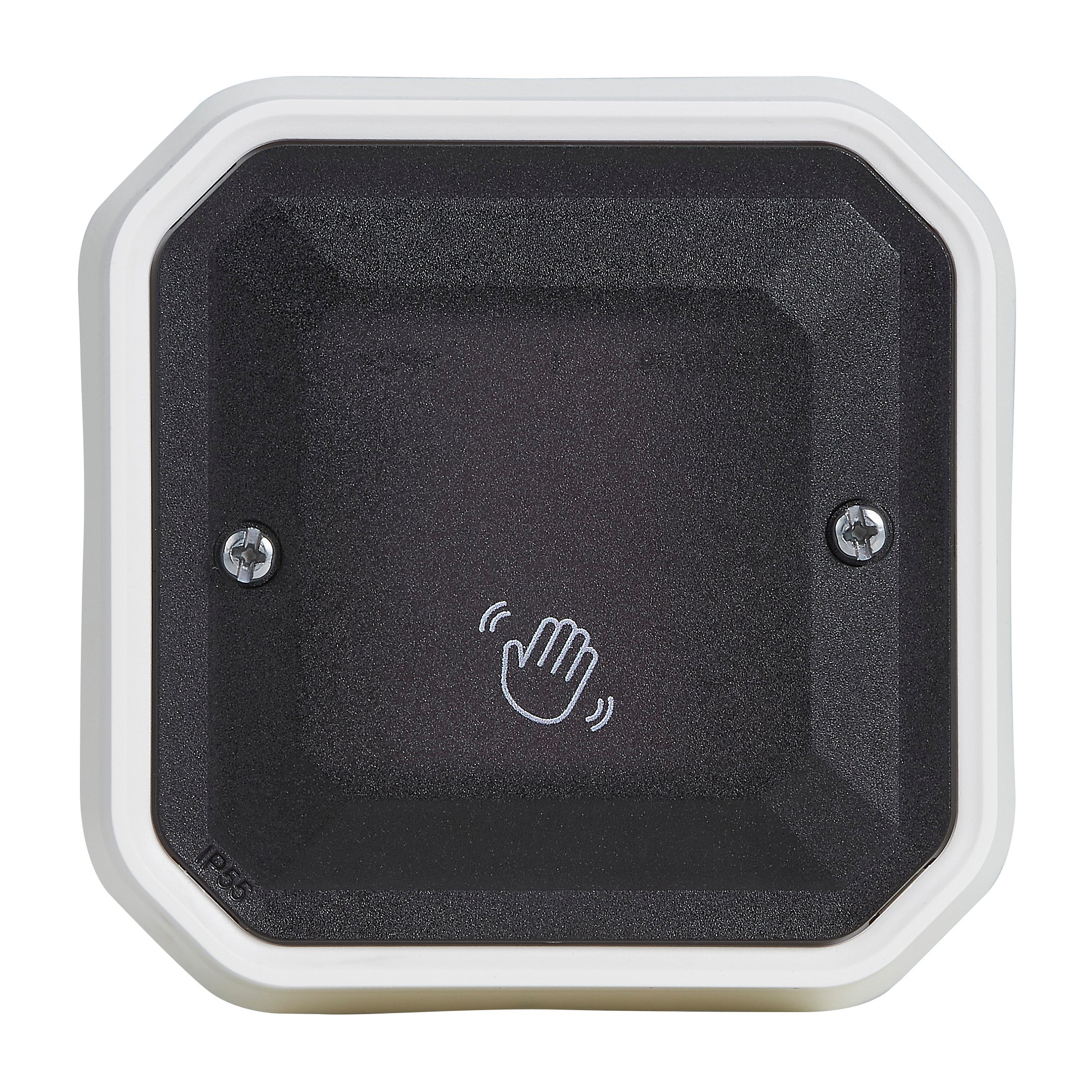 PLEXO 55 IP55 montageramme for planforsænket 2 modul hvid