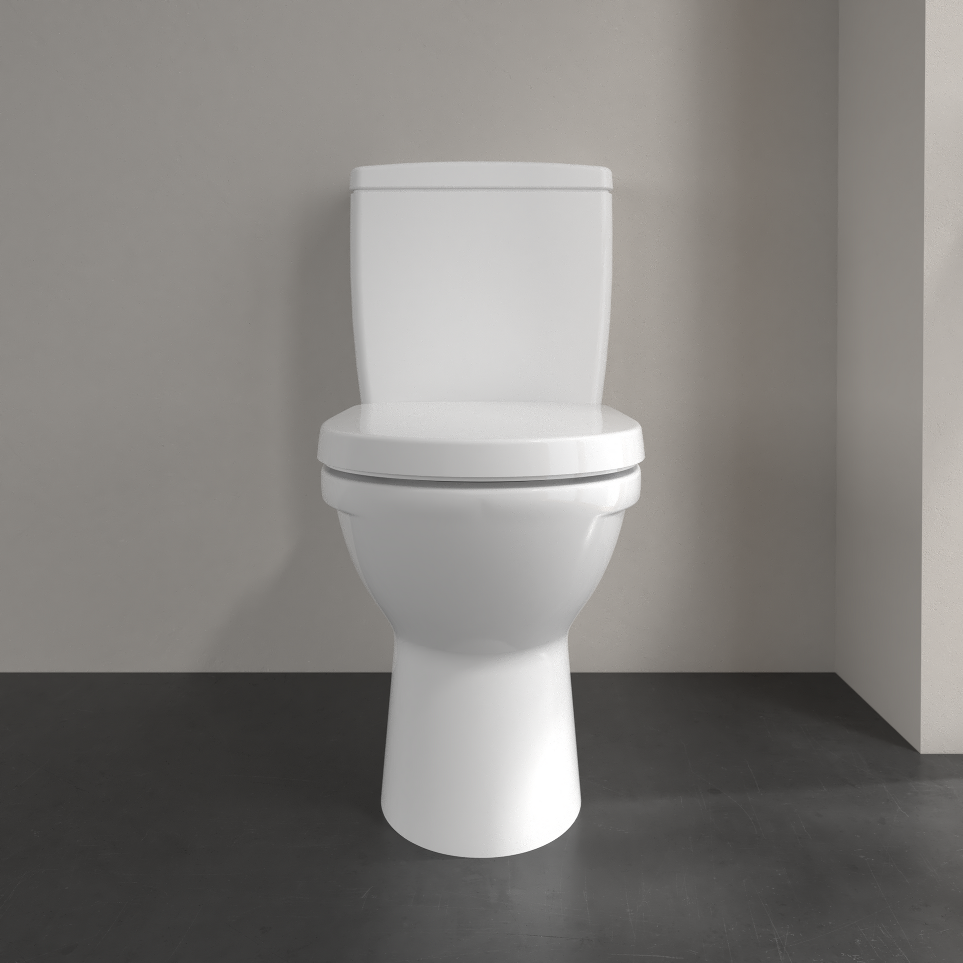 V&B 5658 O.Novo gulvskål C+ P-lås 360 x 610 mm kombinationsklos.