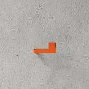 Nichba toiletrulleholder orange pulverlakeret