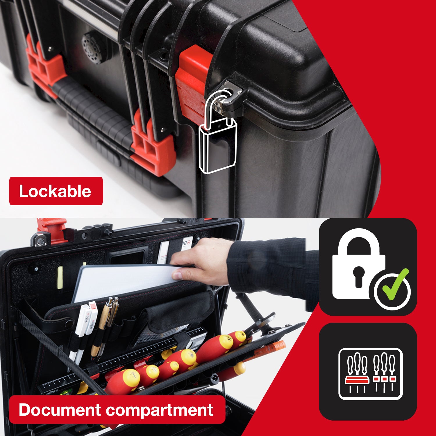 WIHA VÆRKTØJSKUFFERT XL2 TROLLEY