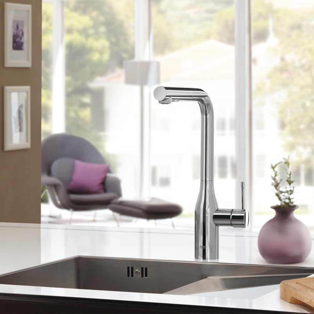 GROHE Essence Køkkenarmatur, Krome m. udtræk