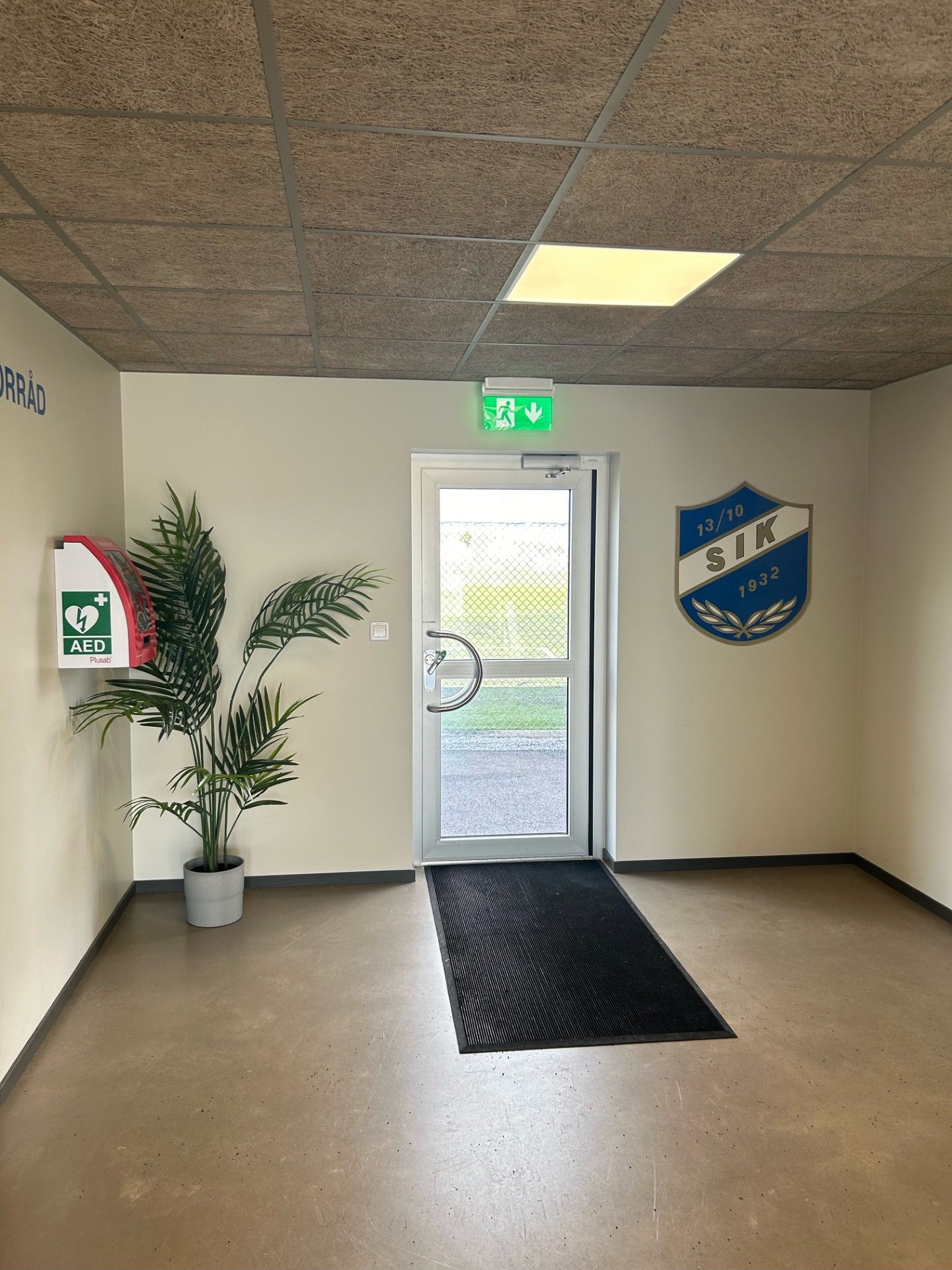Nødbelysning Arlington Pro LED 2W, top monteret Exit skilt