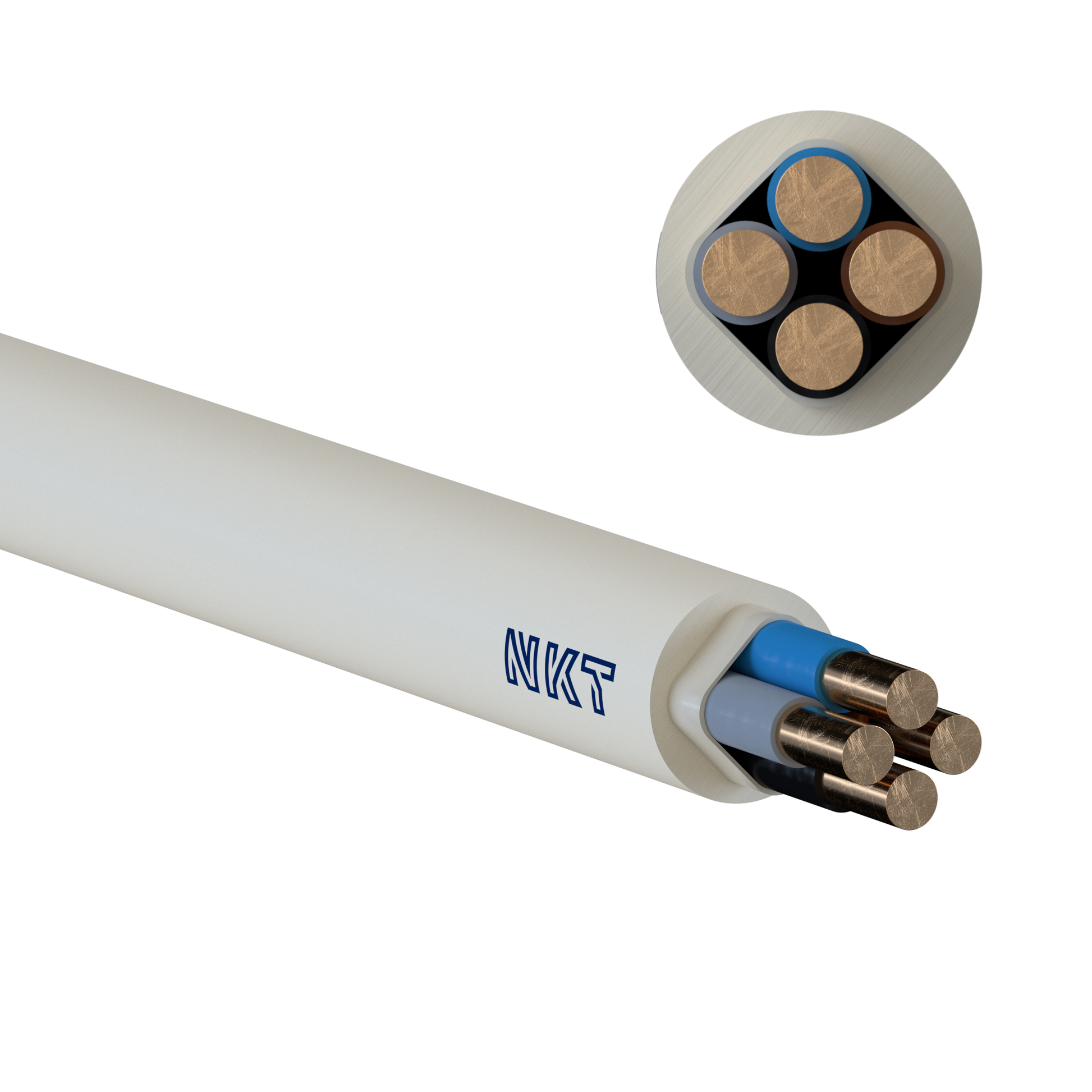 KABEL 4X16 NOIKLX 90 DCA LYSEGRÅ TR500